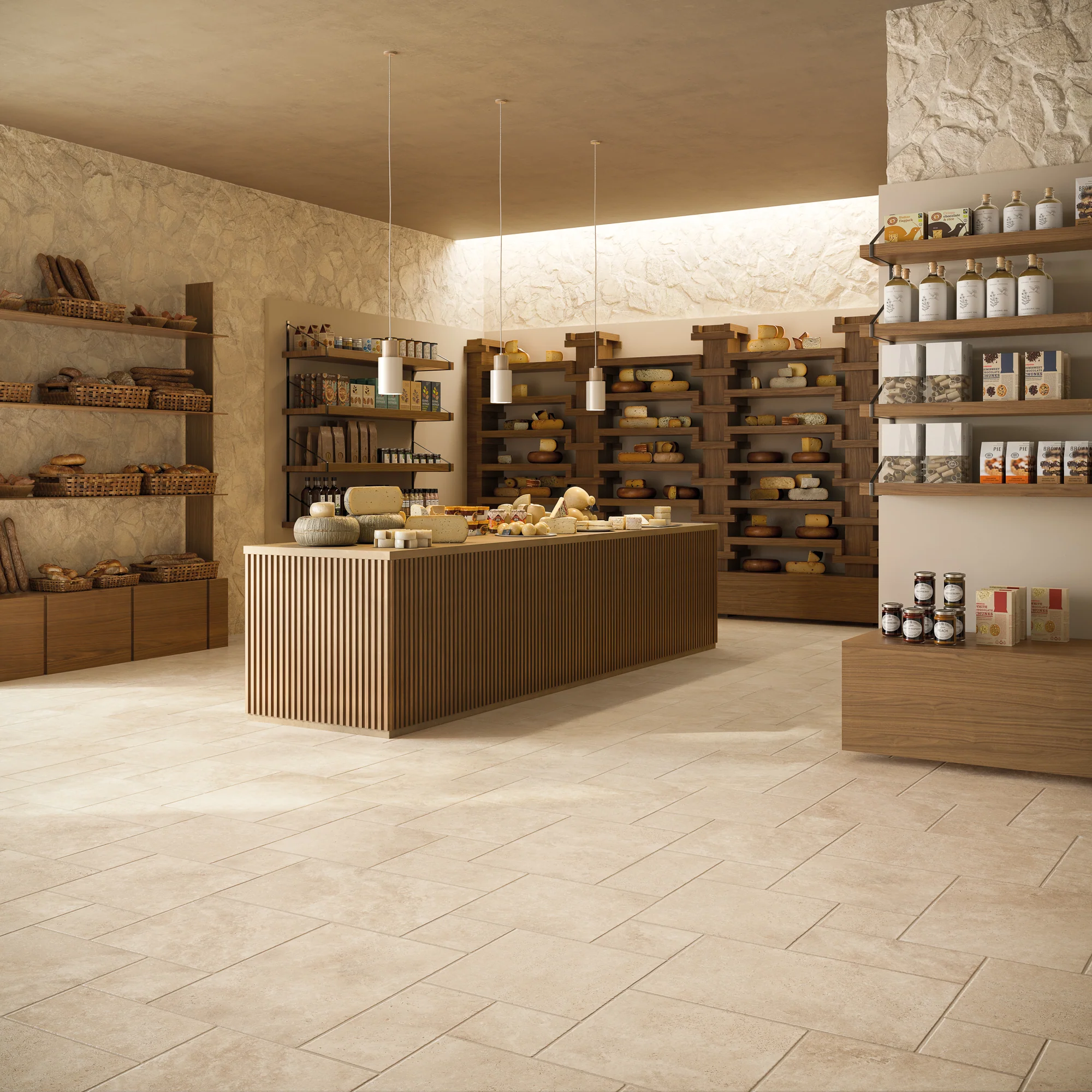 Jerusalem Stone Pattern Set Sabbia Matte - Image 5