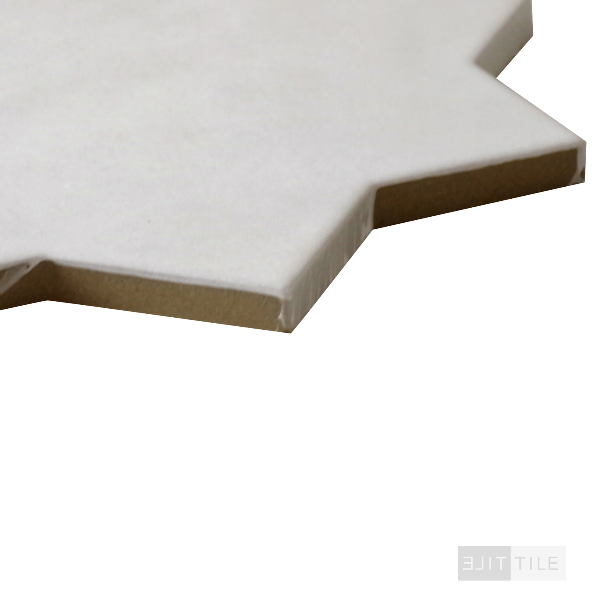 Kasbah Star Tile 6-1/2X6-1/2 Bone Matte - Image 3