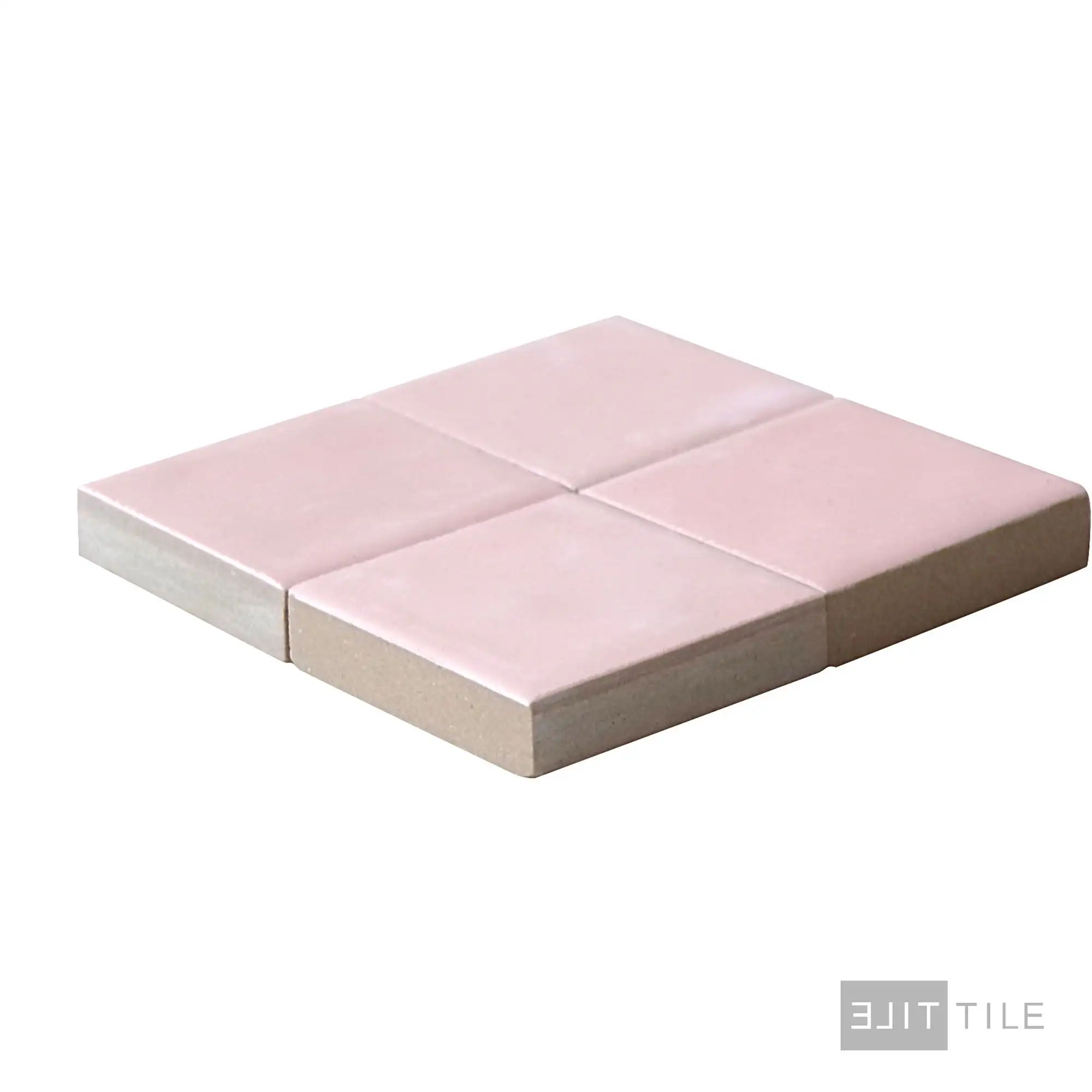 Kasbah Taco Porcelain Tile 1X1 Orchard Pink Matte - Image 4