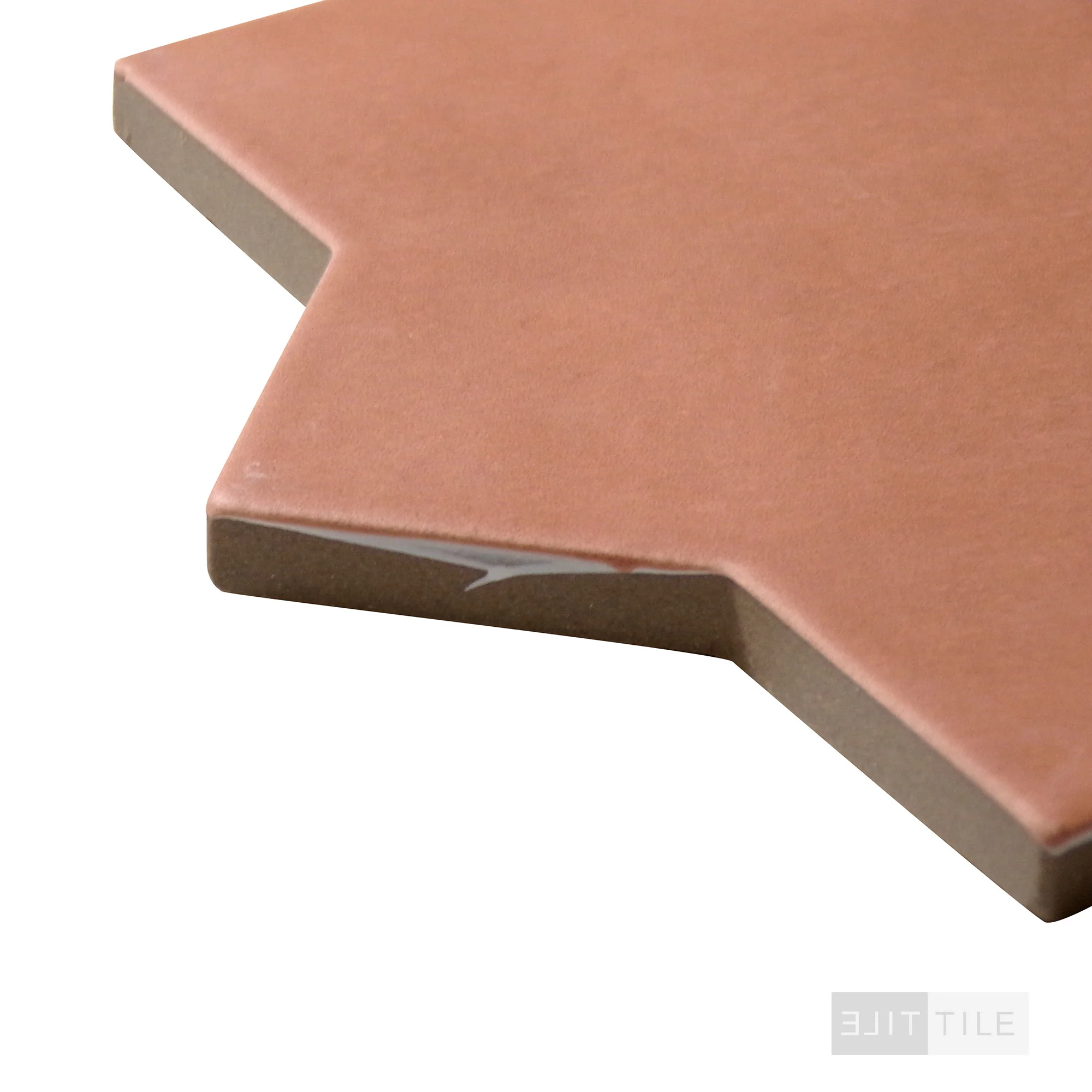 Kasbah Star Tile 6-1/2X6 -/2 Terracotta Matte - Image 4
