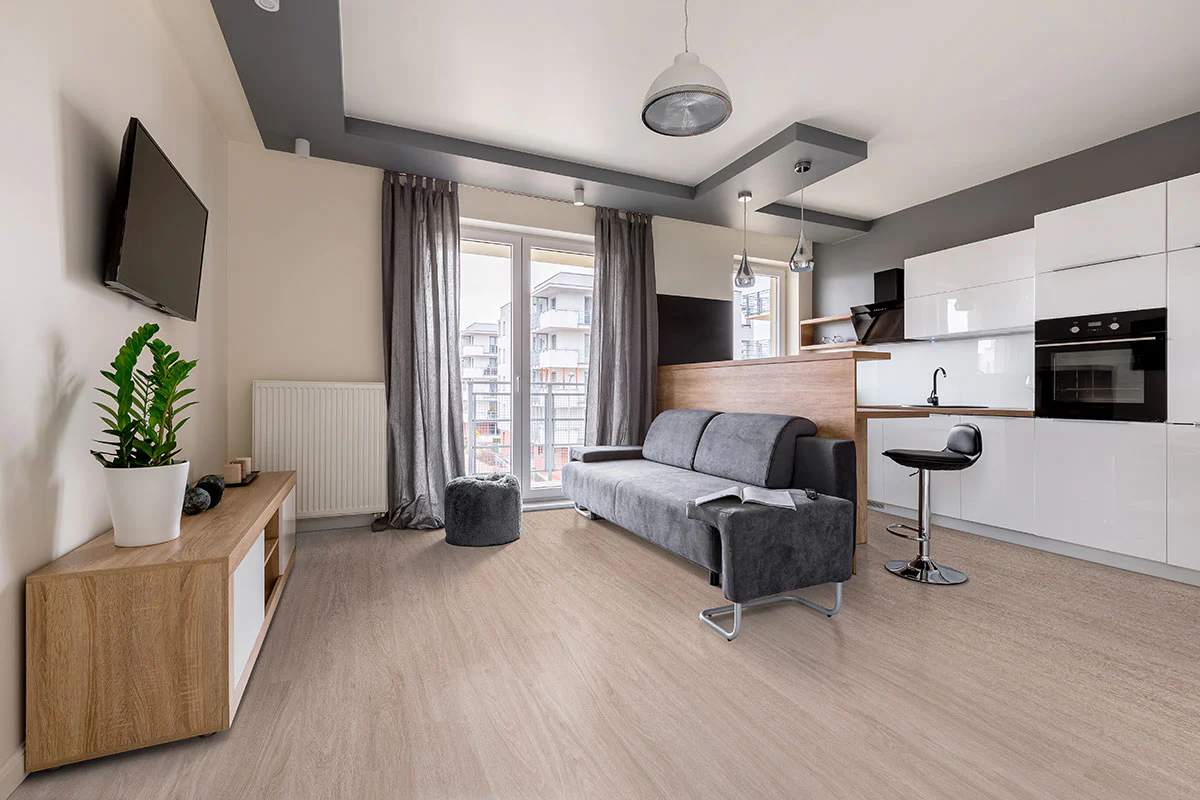 Katavia Bleached Elm 6X48 Low Gloss Luxury Vinyl Plank - Image 2