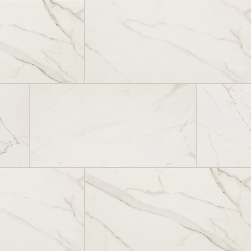 Kaya Porcelain Field Tile 12X24 Calacatta Venato Polished