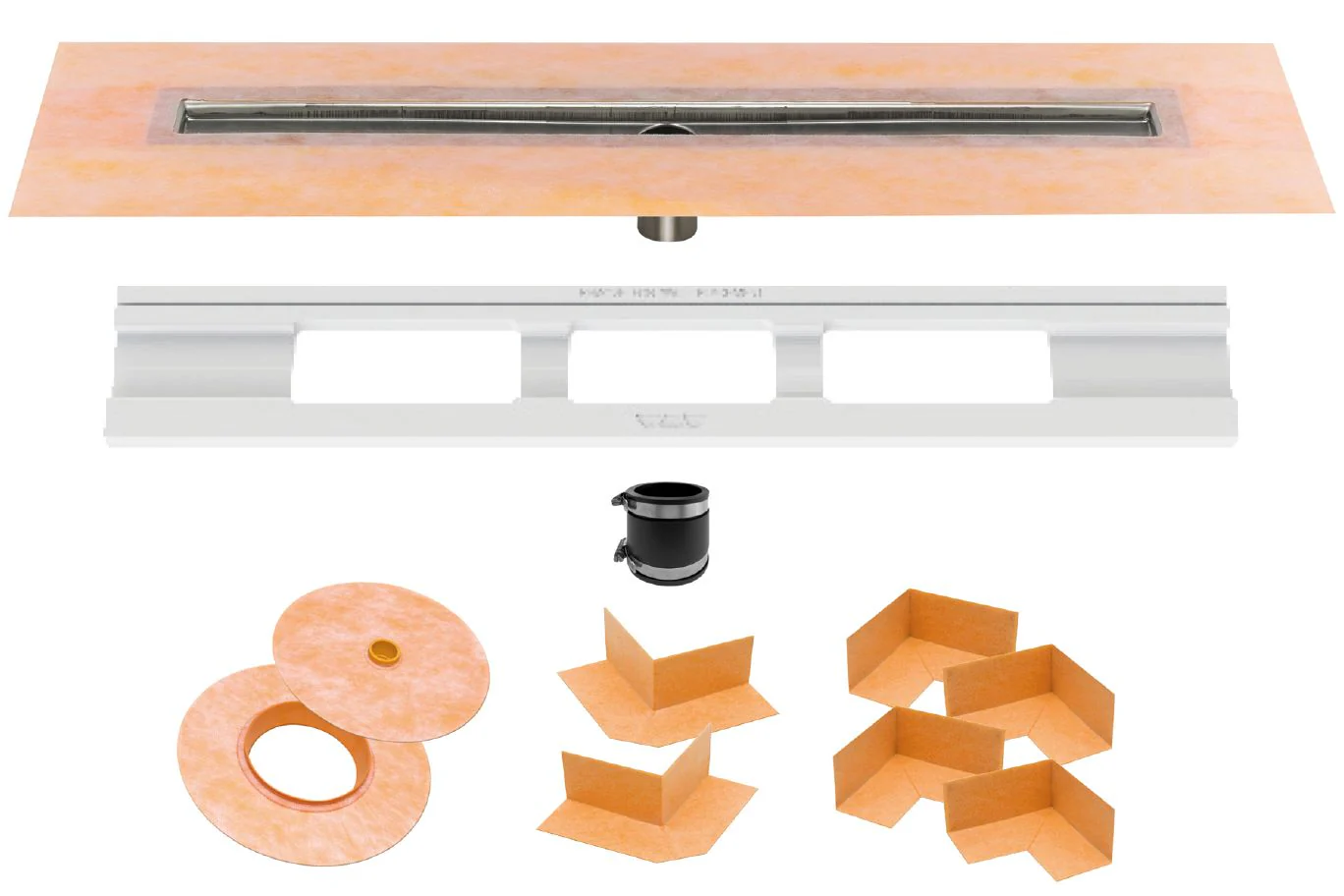Kerdi-Line Stainless Steel Channel Body 32 in