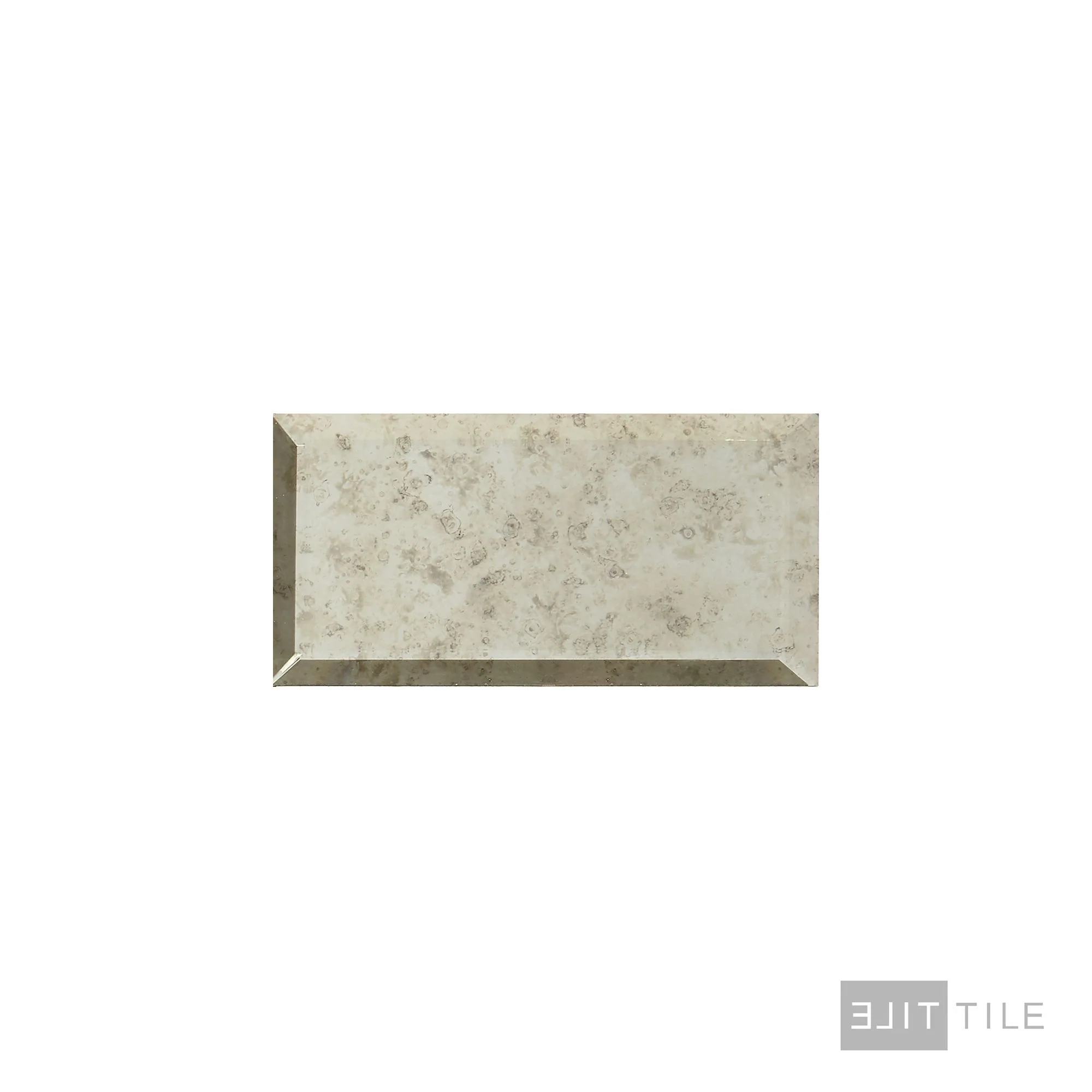 Lavaliere 3X6 Natural Stone Mosaic 12X12 Antique Mirror Polished - Image 3
