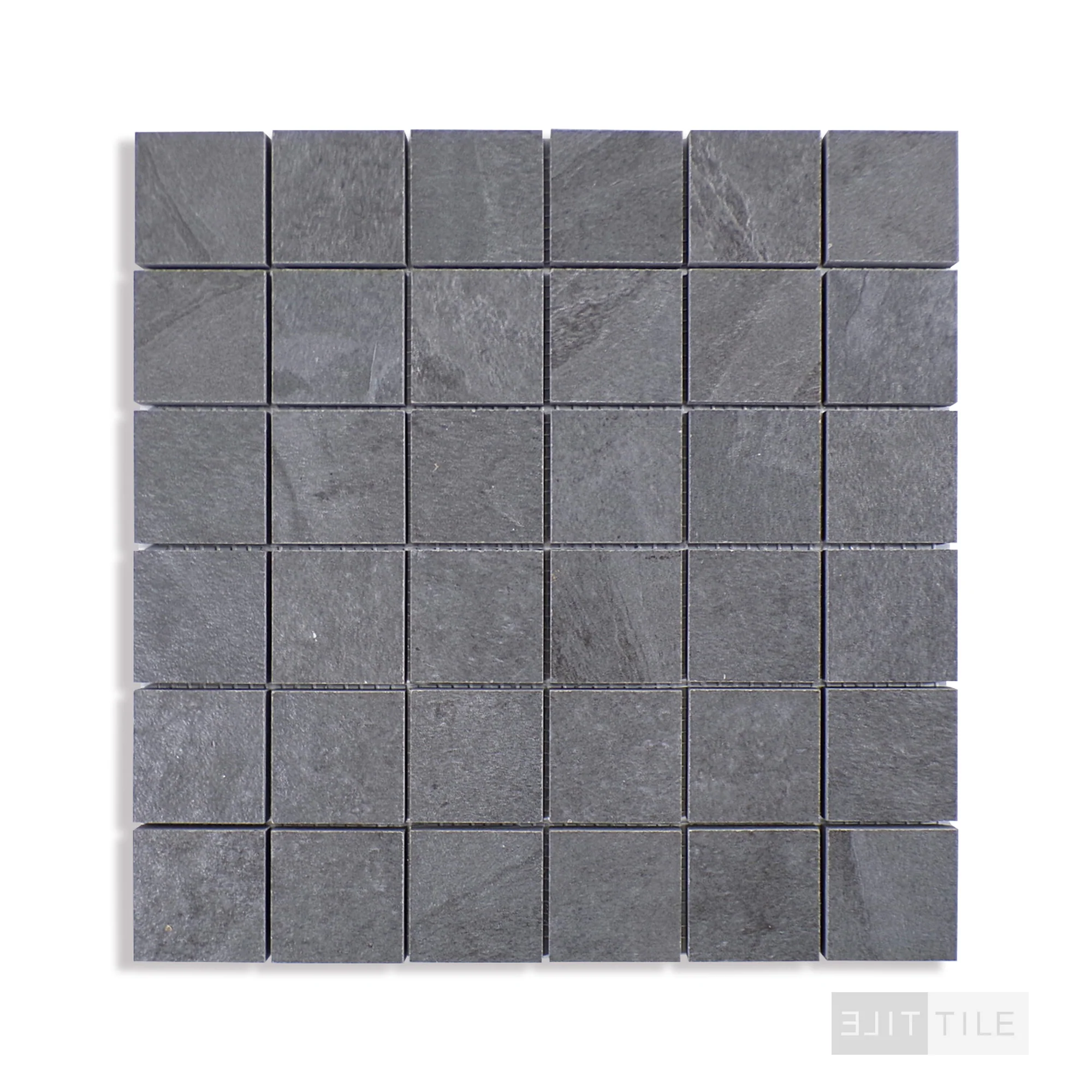 Legion 2X2 Porcelain Mosaic 12X12 Midnight Montage Matte - Image 3