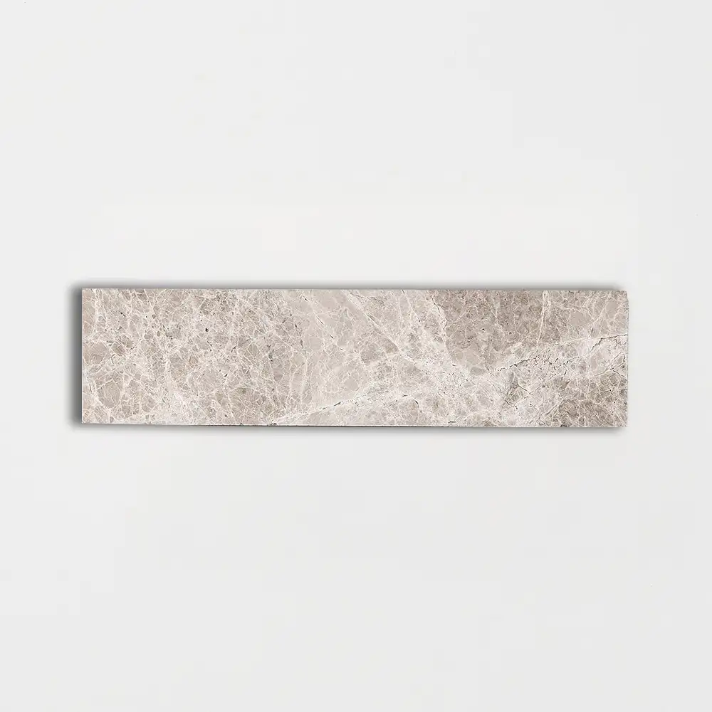 Long Marble Brick 2X8 Silver Shadow Polished - Image 3
