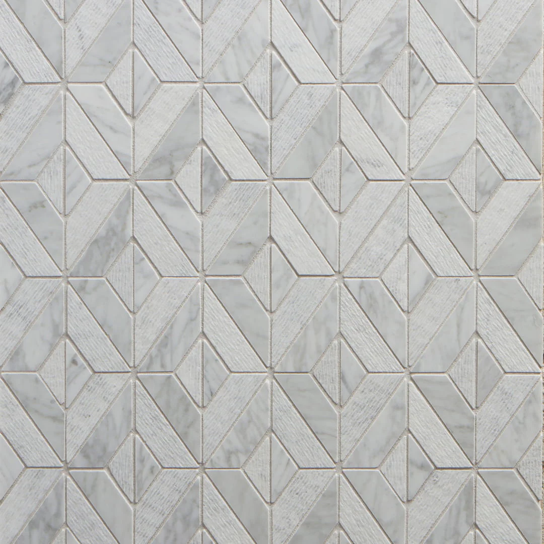 Lucca 12-1/2X12 White Venatino Textured