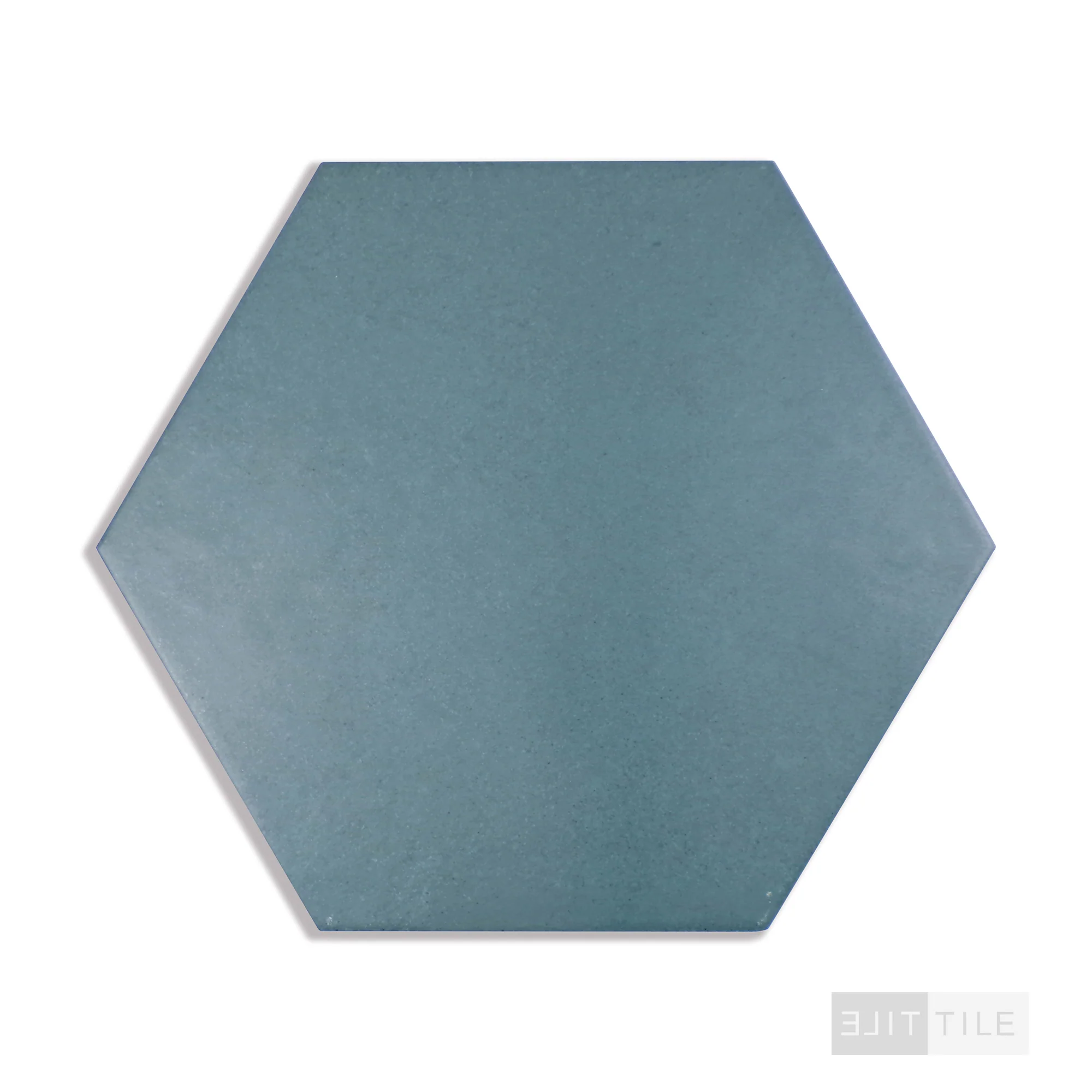 Makoto Porcelain Field Tile 10X11-1/2 Arashi Blue Matte - Image 2