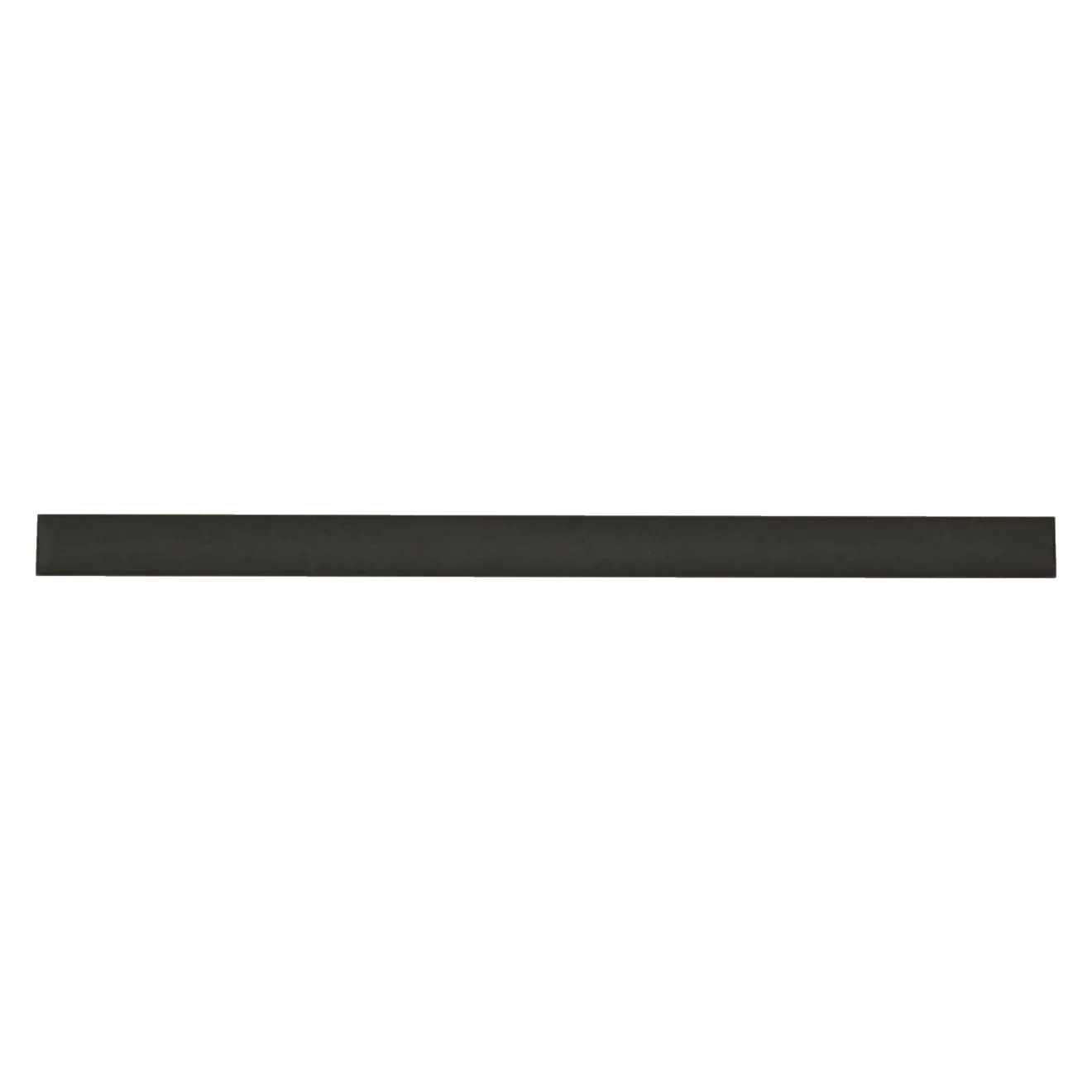Makoto Ceramic Miter Edge Jolly 1/2X8 Kuroi Black Matte