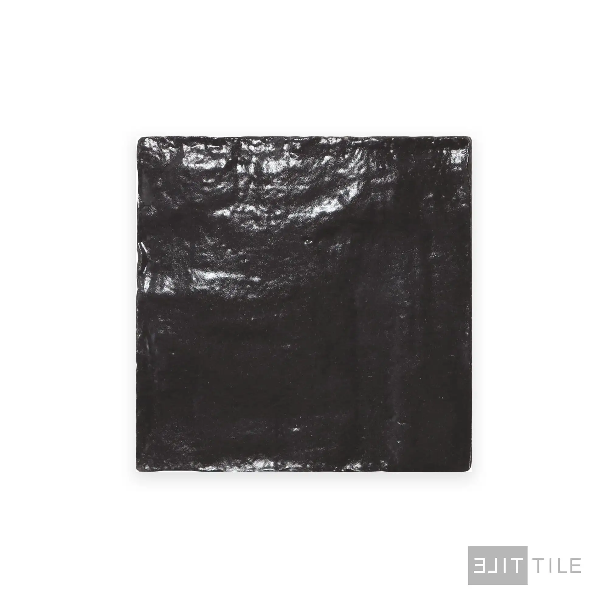 Mallorca Ceramic Field Tile 4X4 Black Matte - Image 3