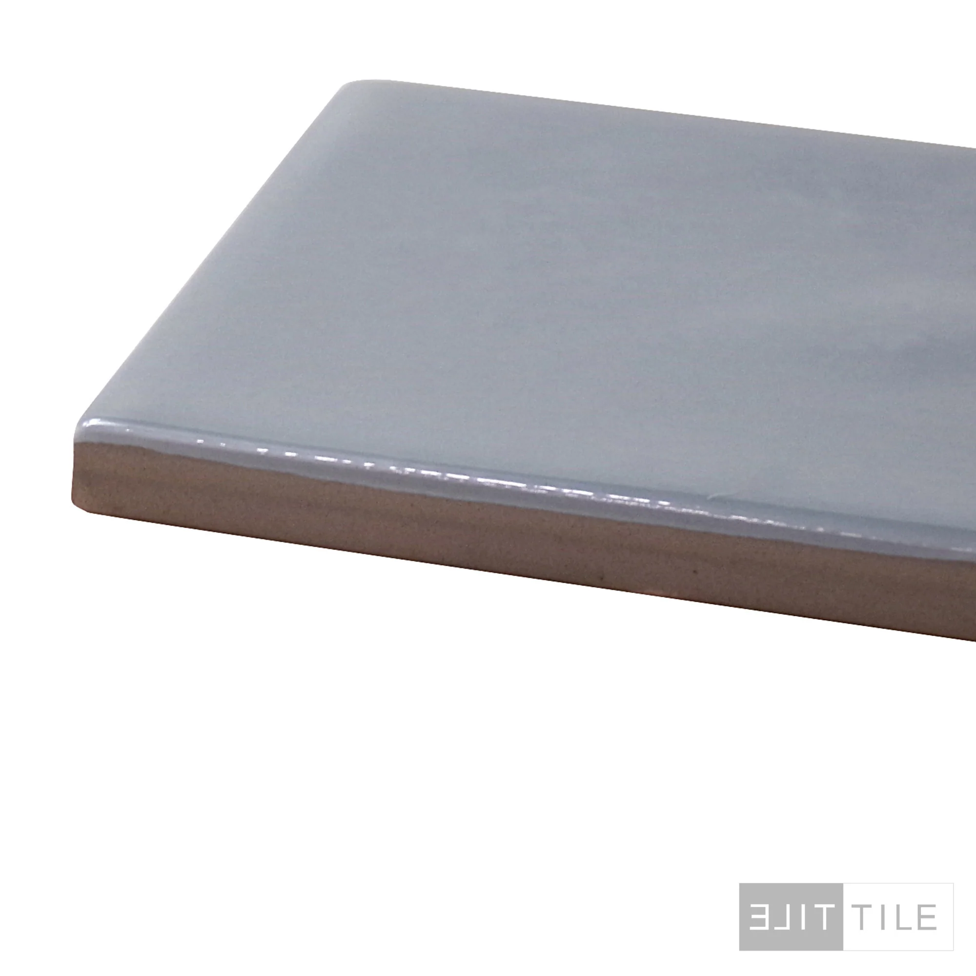 Manhattan Ceramic Tile 3X12 Grey Glossy - Image 3