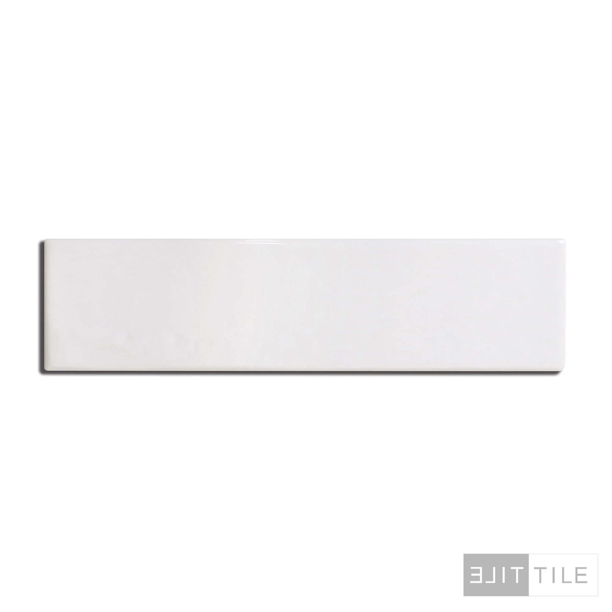 Manhattan Ceramic Tile 3X12 White Glossy