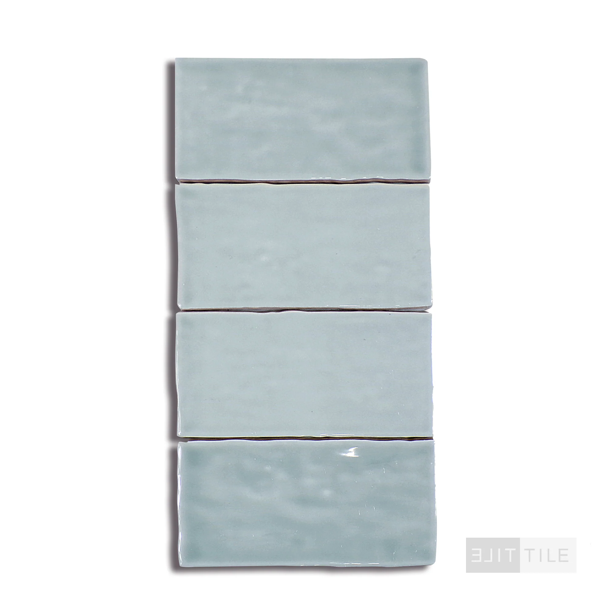 Marin Glazed Ceramic Field Tile 2.5X5 Aloe Green Gloss - Image 2