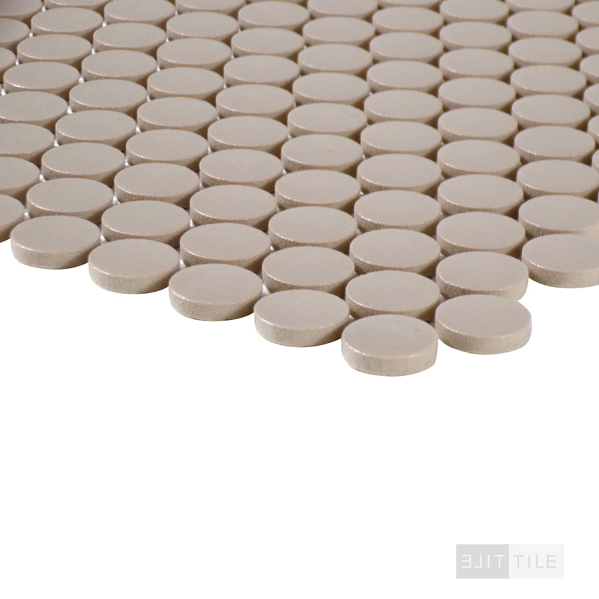 Marin 3/4" Penny Round Coastal Cliff Matte - Image 4