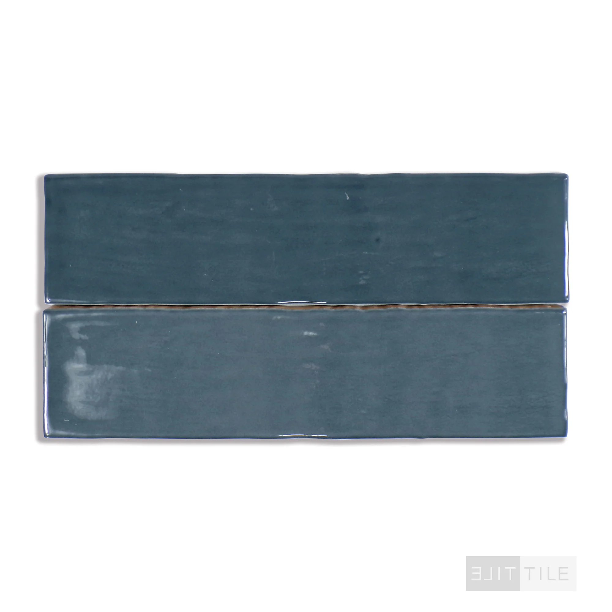 Marin Glazed Ceramic Field Tile 2.5X10 Midnight Tide Gloss - Image 2