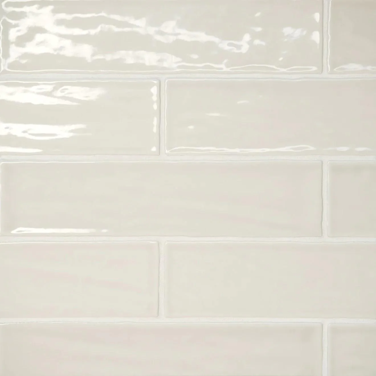 Marin Glazed Ceramic Field Tile 2.5X10 Sand Dollar Gloss