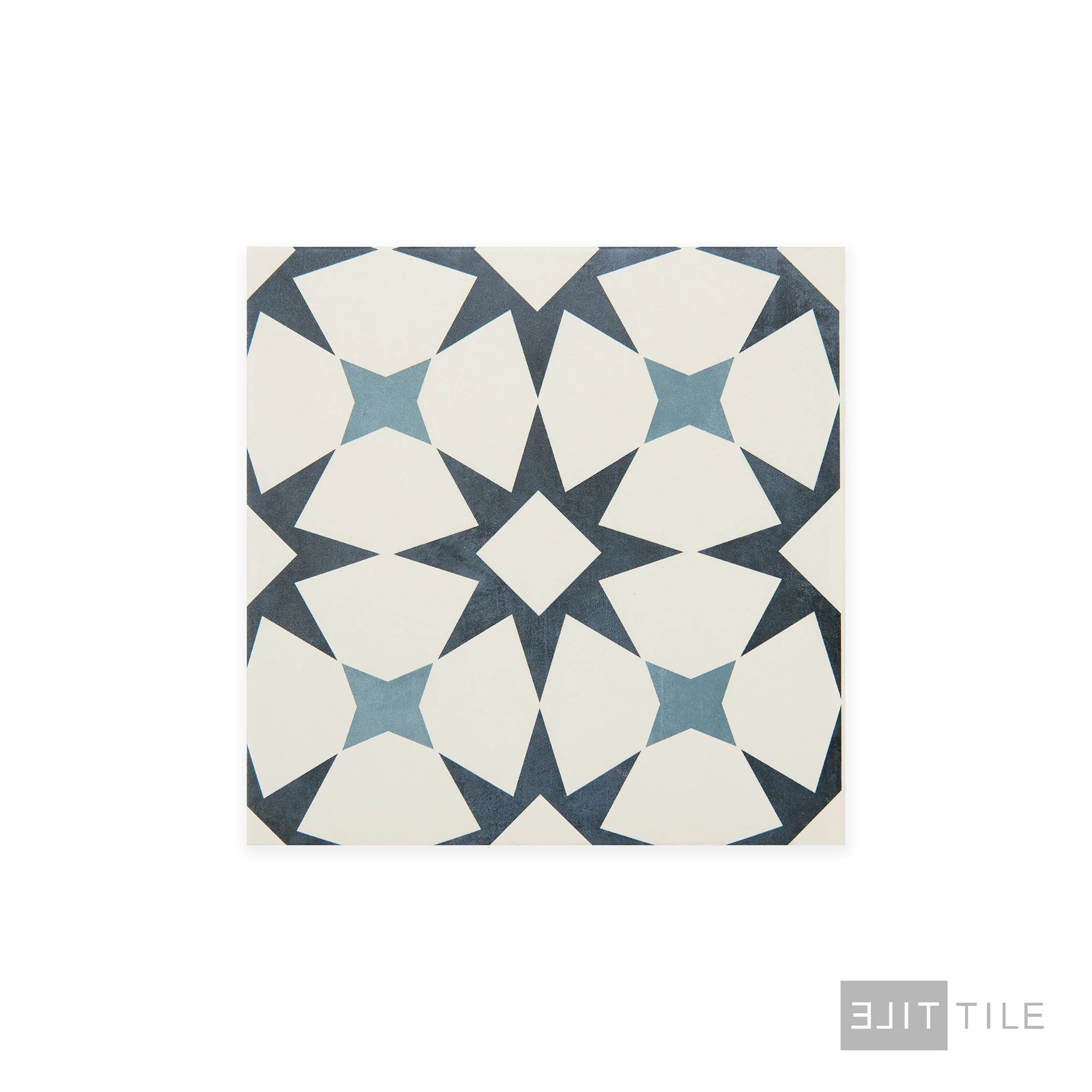 Memoir Ceramic Floor Tile 12X12 Cosmo Blue Matte - Image 3