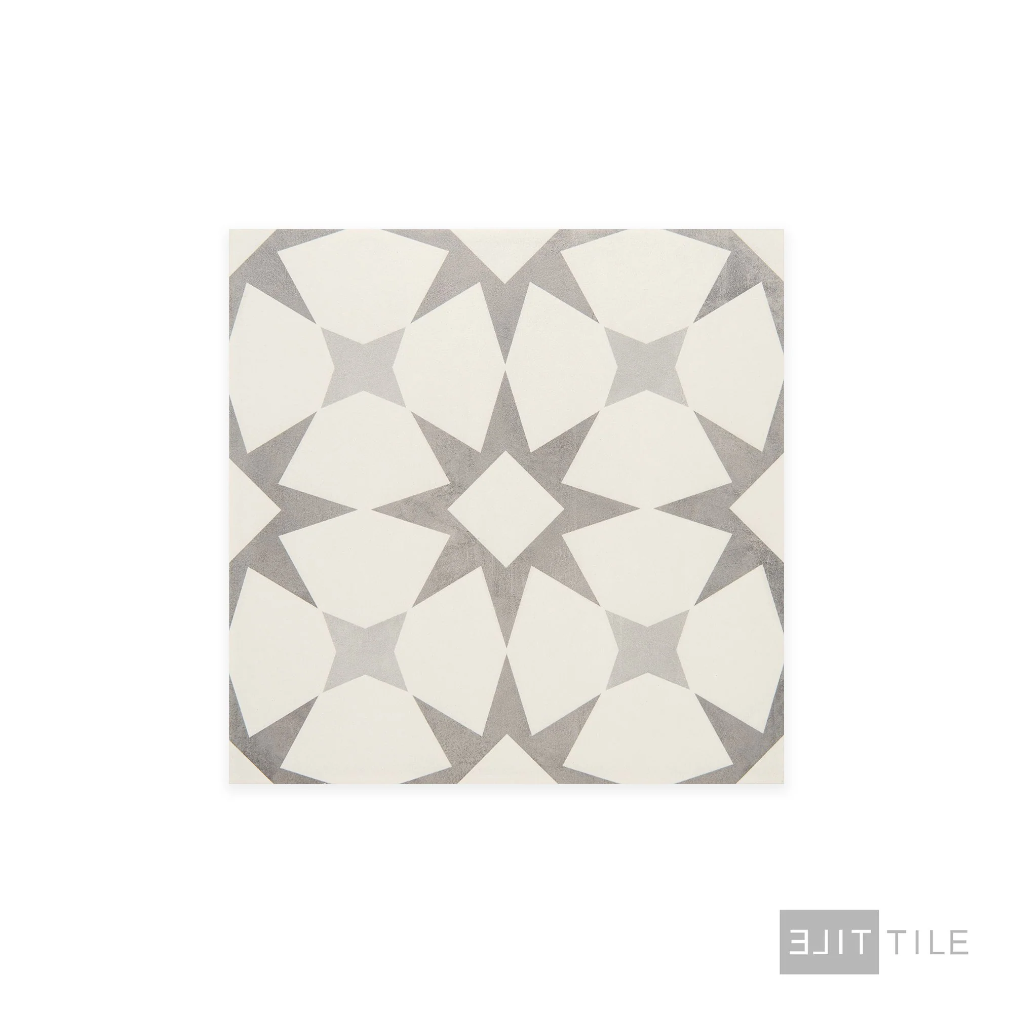 Memoir Ceramic Floor Tile 12X12 Cosmo Grey Matte - Image 3