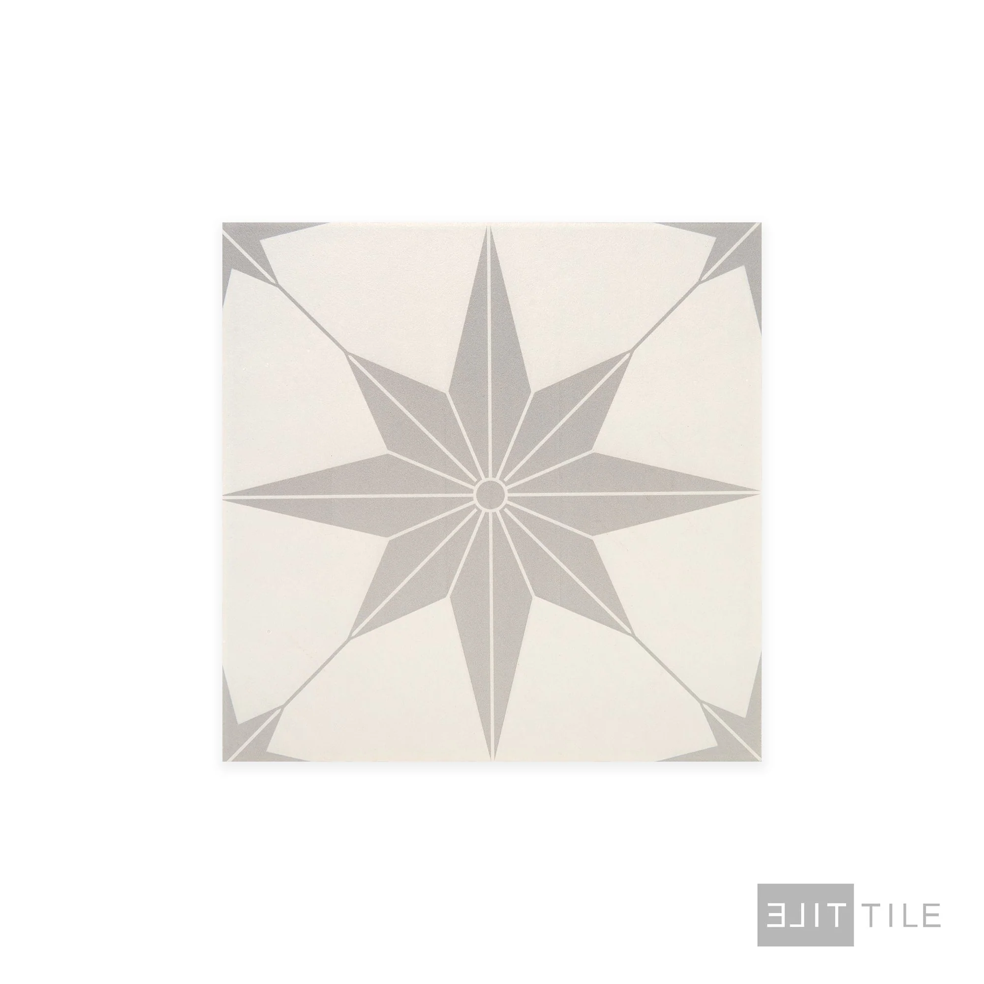 Memoir Ceramic Floor Tile 12X12 Jewel Grey Matte - Image 3
