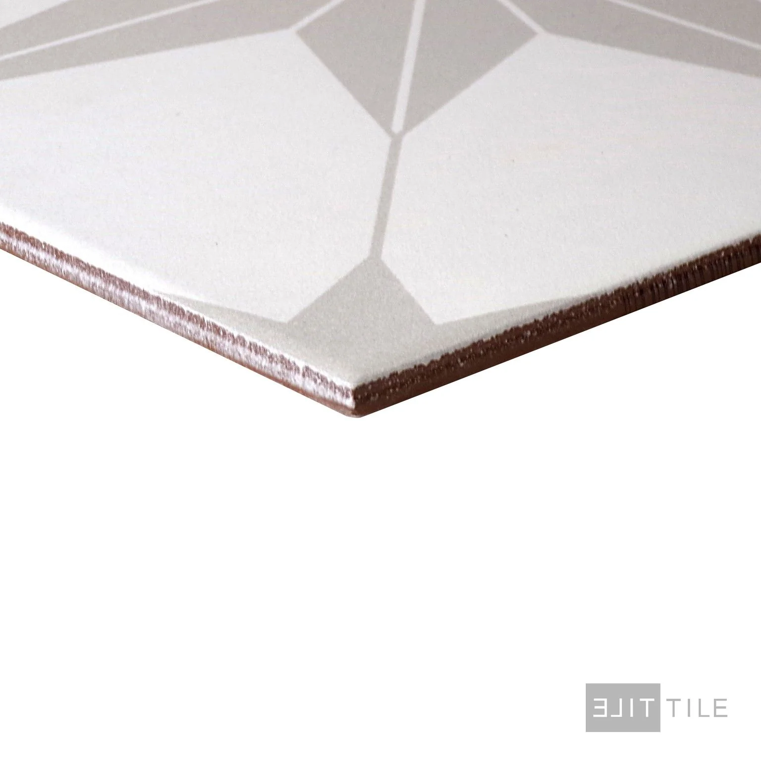 Memoir Ceramic Floor Tile 12X12 Jewel Grey Matte - Image 4