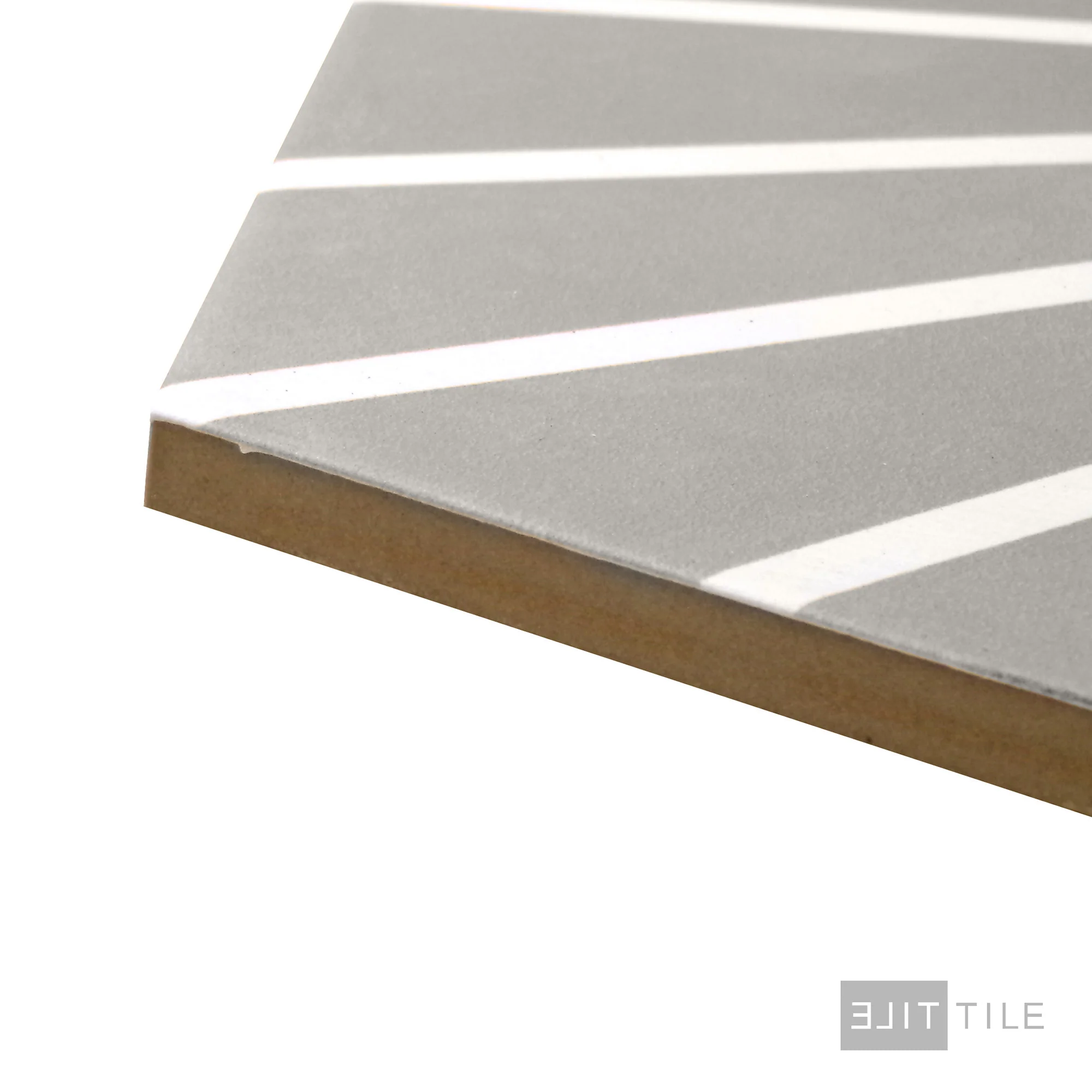 Meraki Tile 8X9 Gris Matte - Image 3