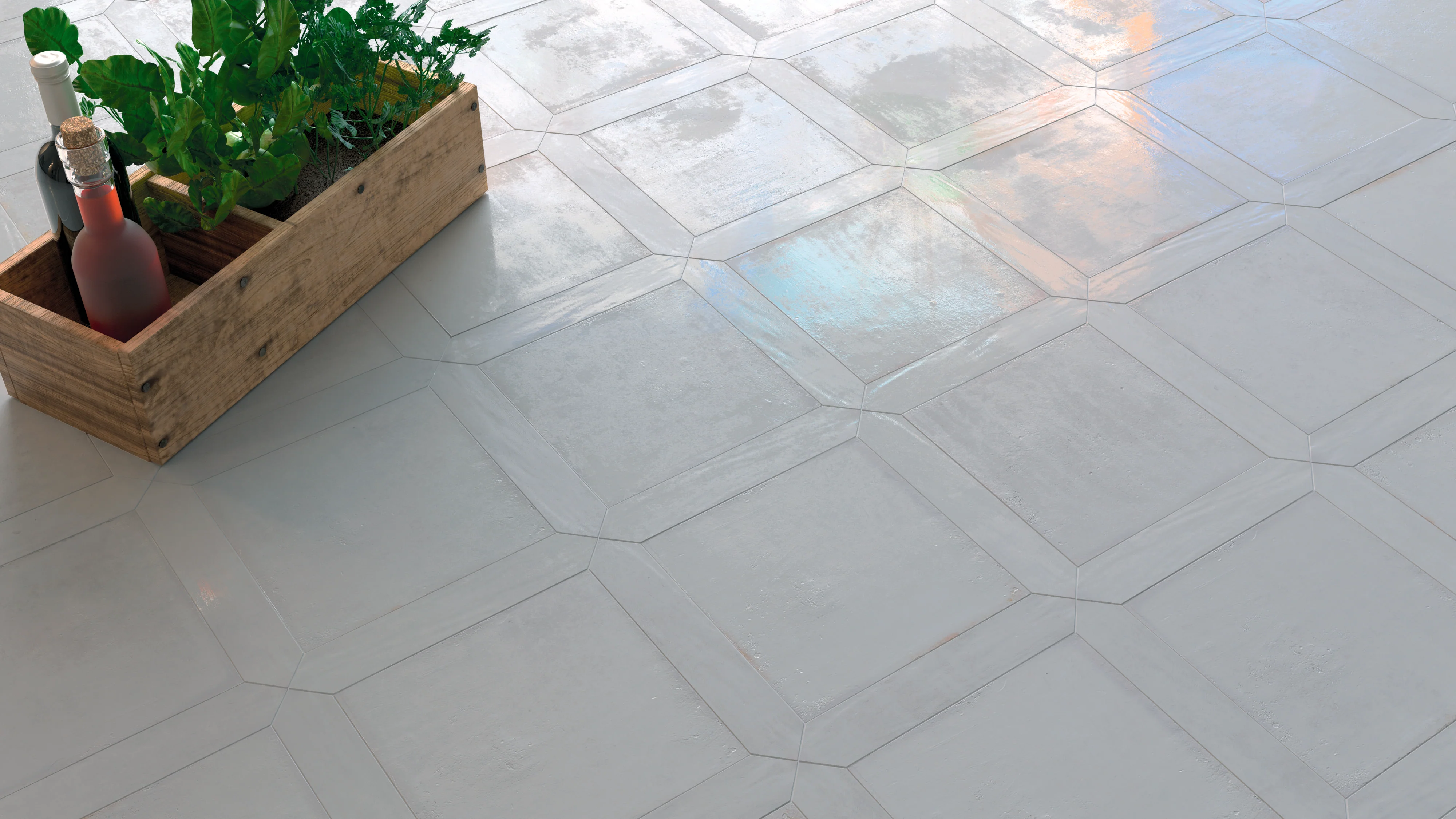 Mestizaje Chateau Glossy 7X7 White - Image 2