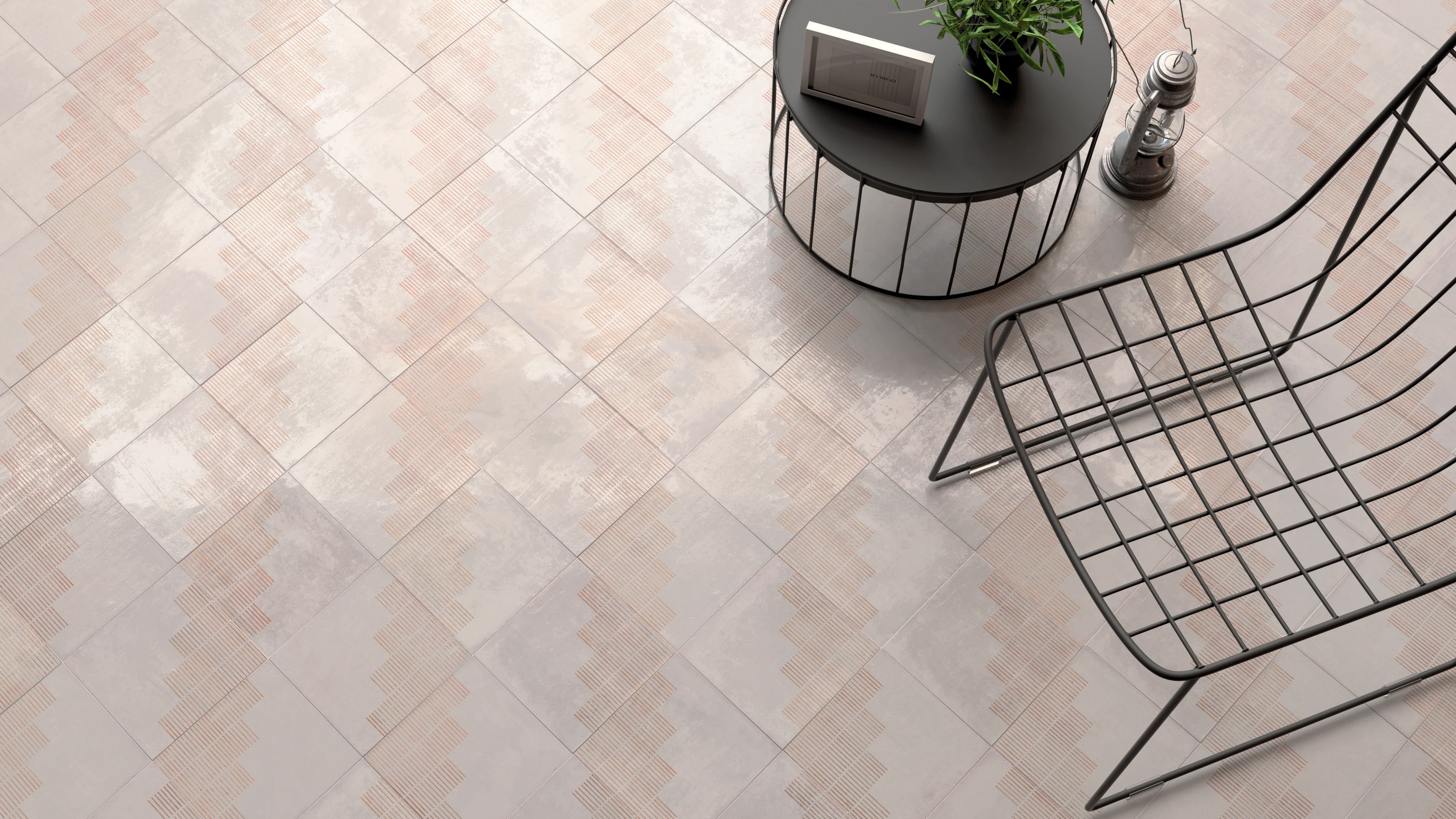 Mestizaje Chateau Lines Glossy 7X7 White - Image 2