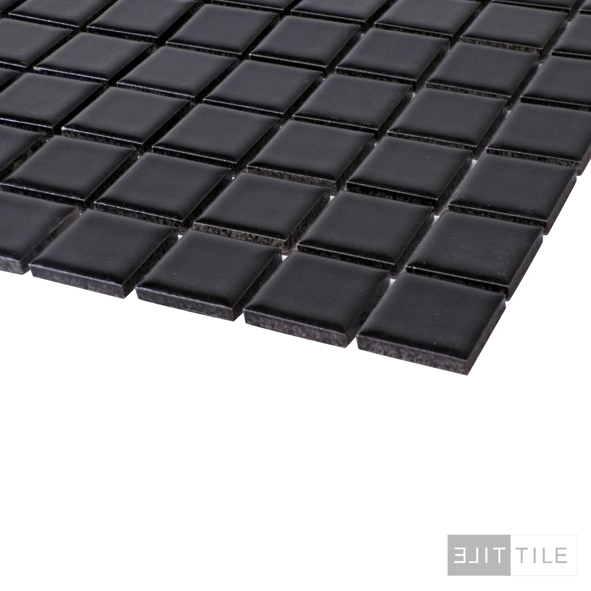 Metro 1X1 Square 12X12 Black Matte - Image 3