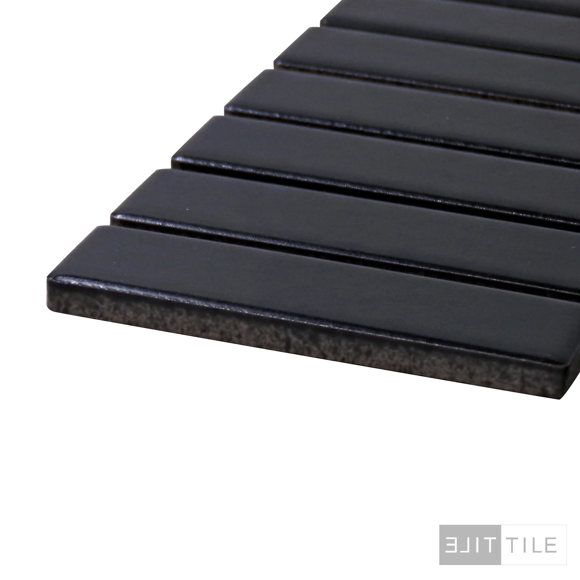 Metro 1X3 Grid 12X12 Black Matte - Image 3
