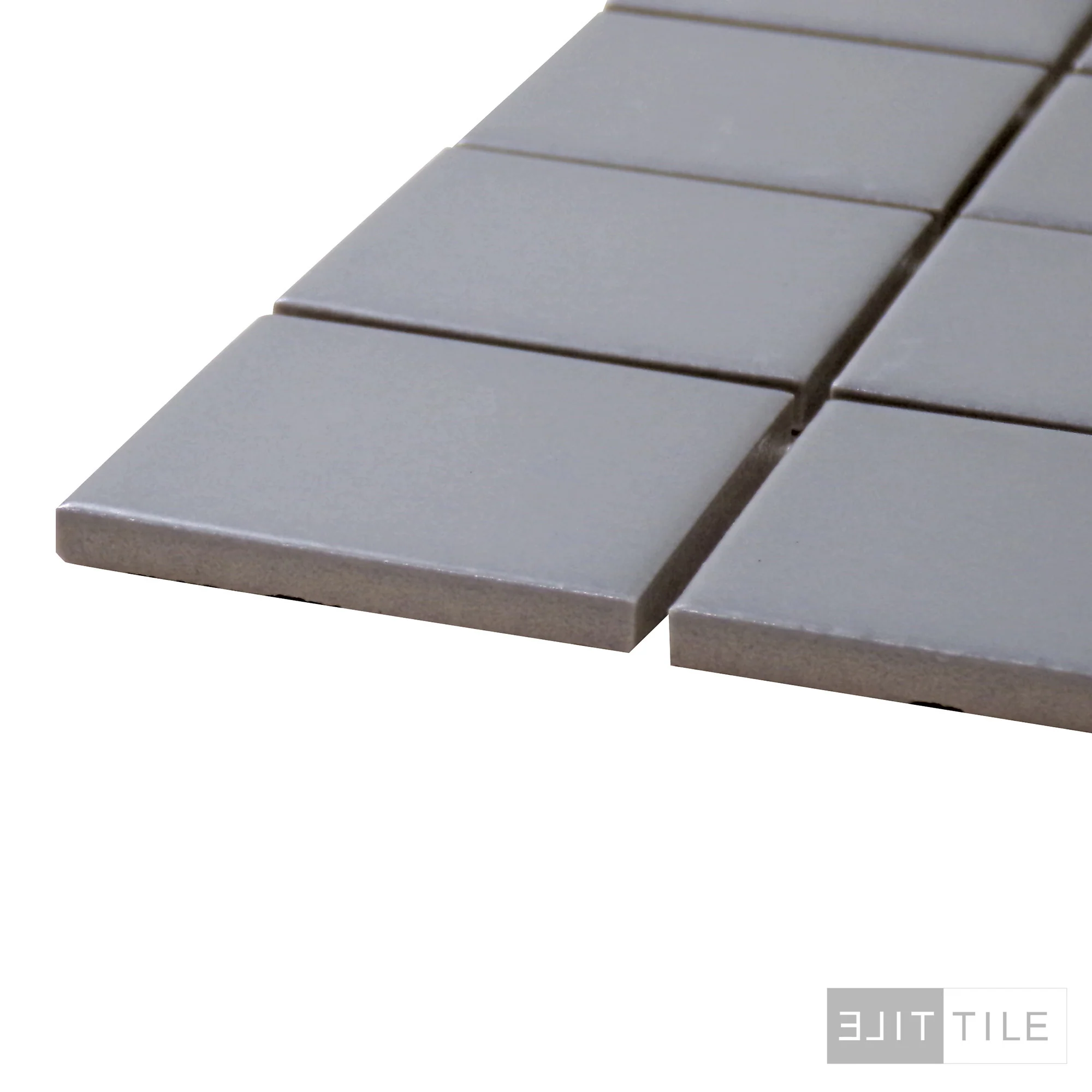 Metro 2X2 Square 12X12 Gray Matte - Image 4