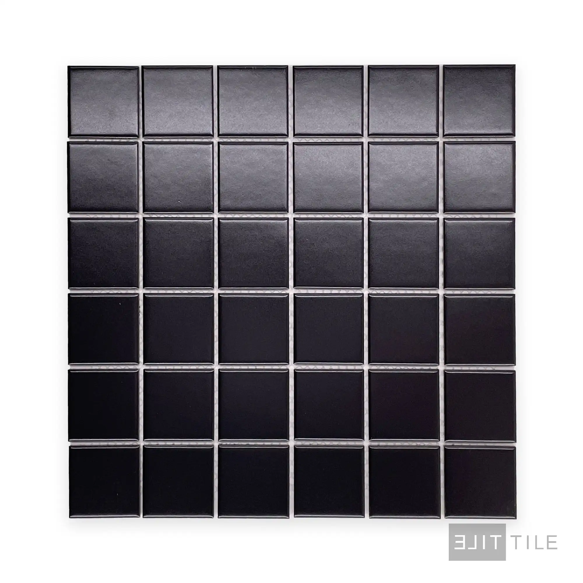 Metro 2X2 Square 12X12 Black Matte - Image 3