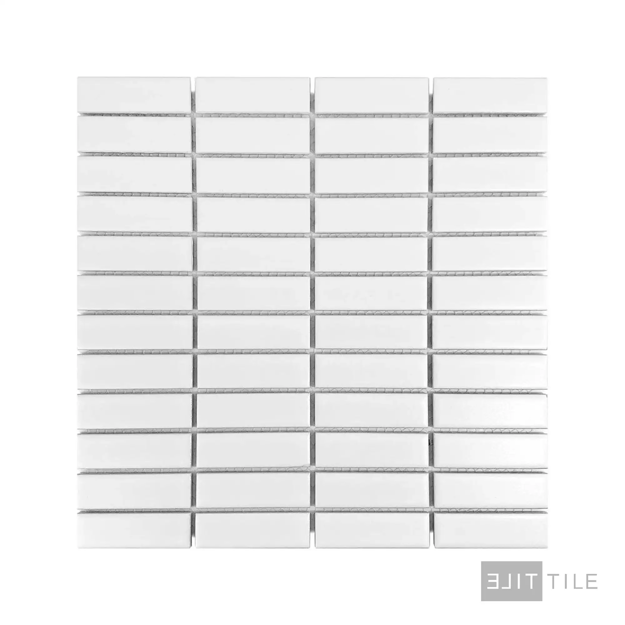 Metro 1X3 Grid 12X12 White Matte - Image 3