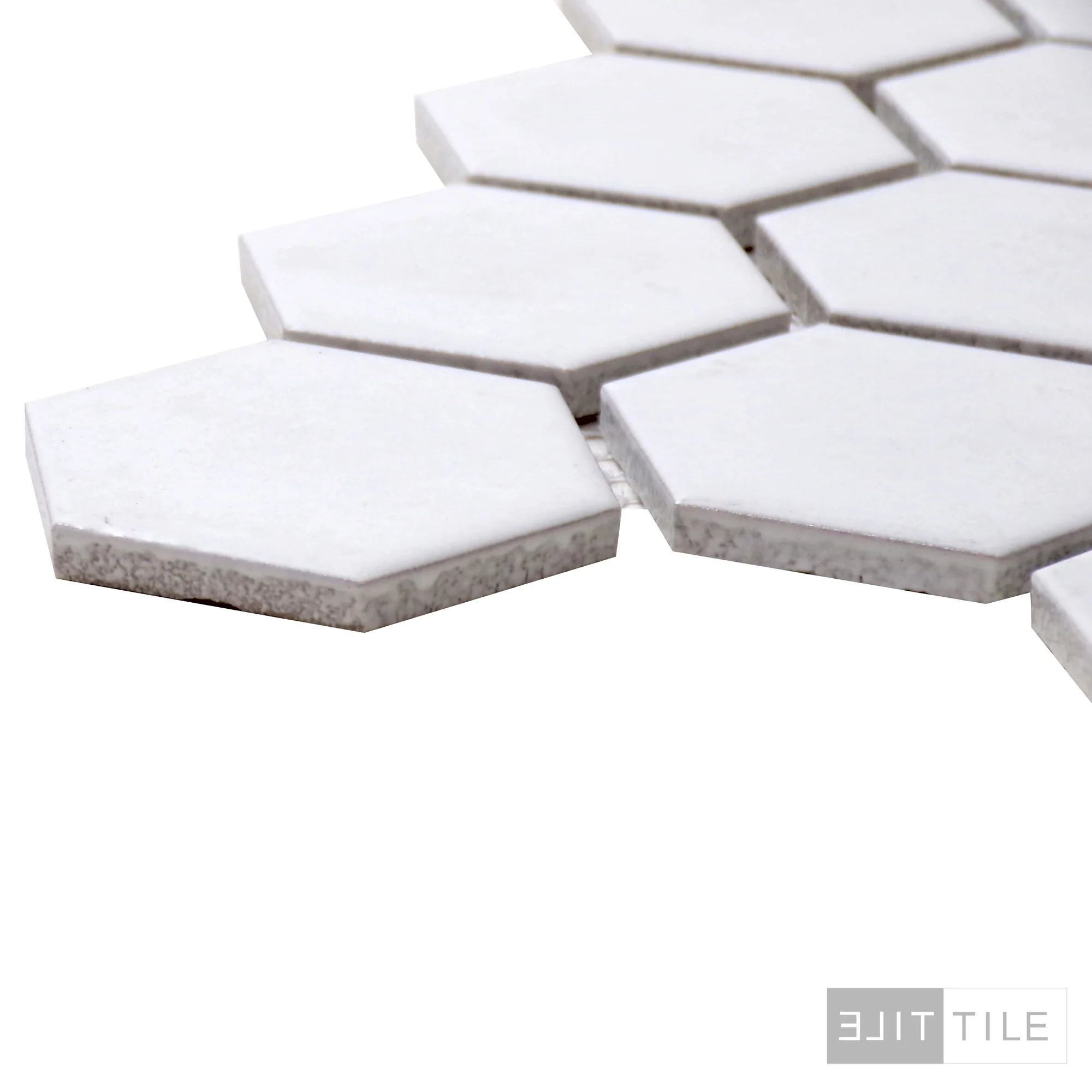 Metro 2X2 Hex 12X12 White Matte - Image 4