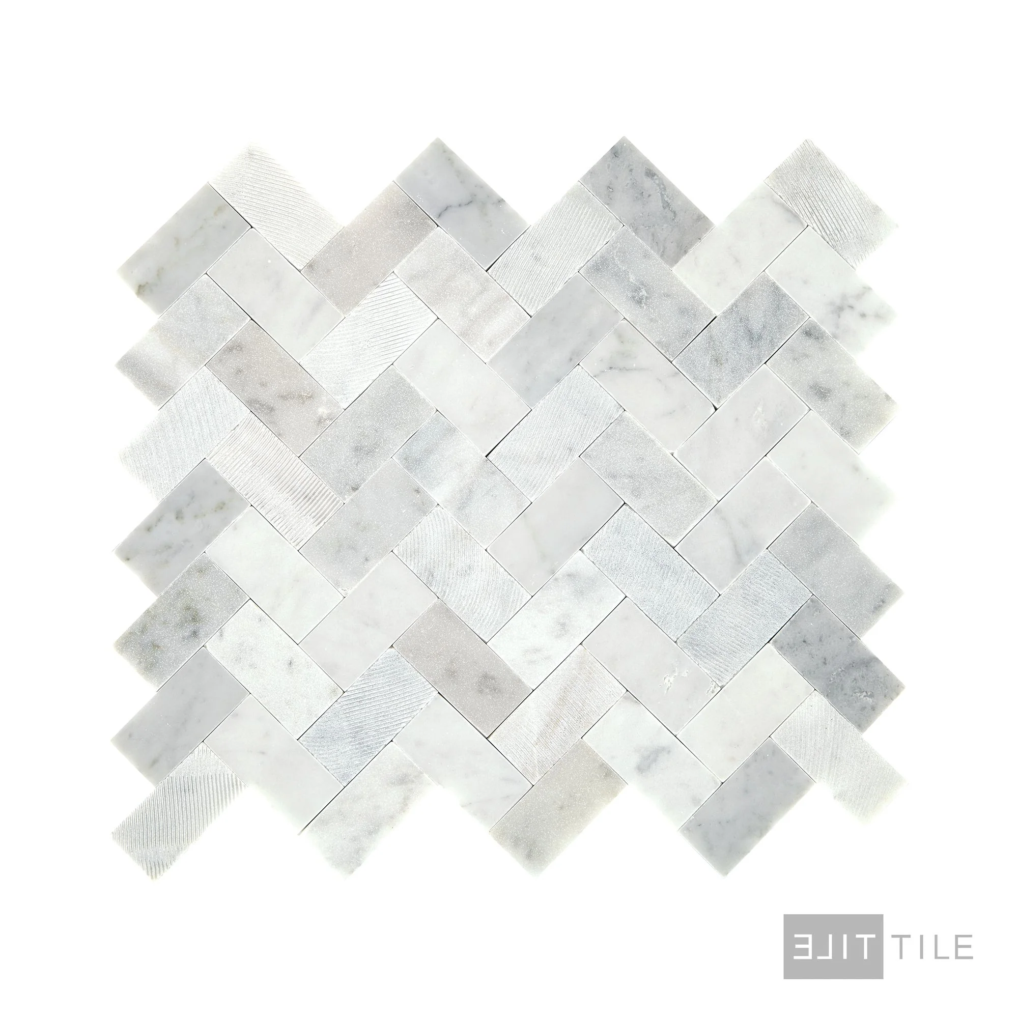 Minute Mosaix Natural Stone Mosaic 11X10 Carrara White - Image 3