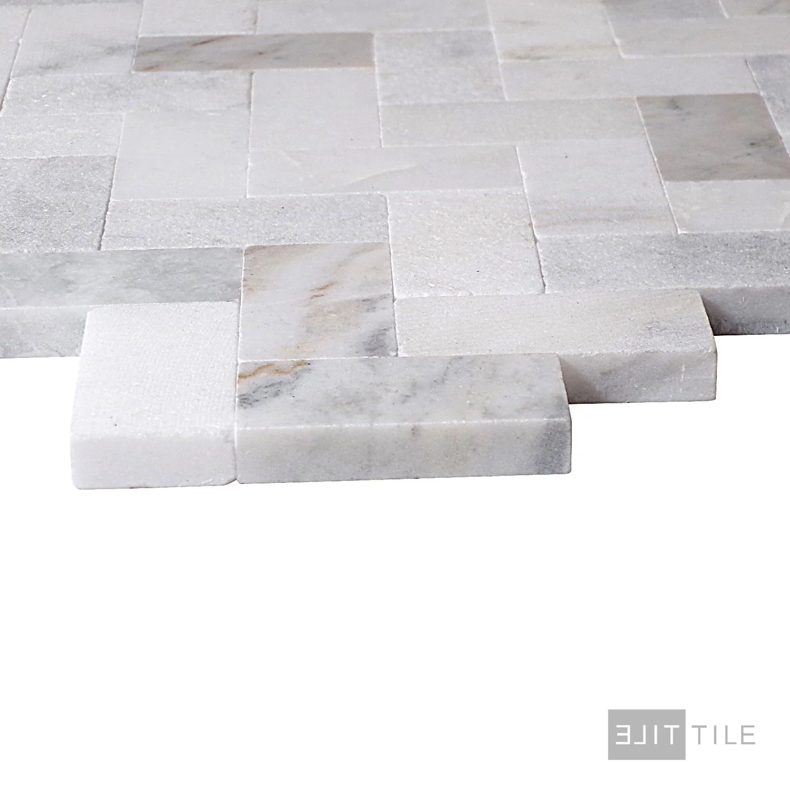 Minute Mosaix Natural Stone Mosaic 12X11 Daphne White - Image 4