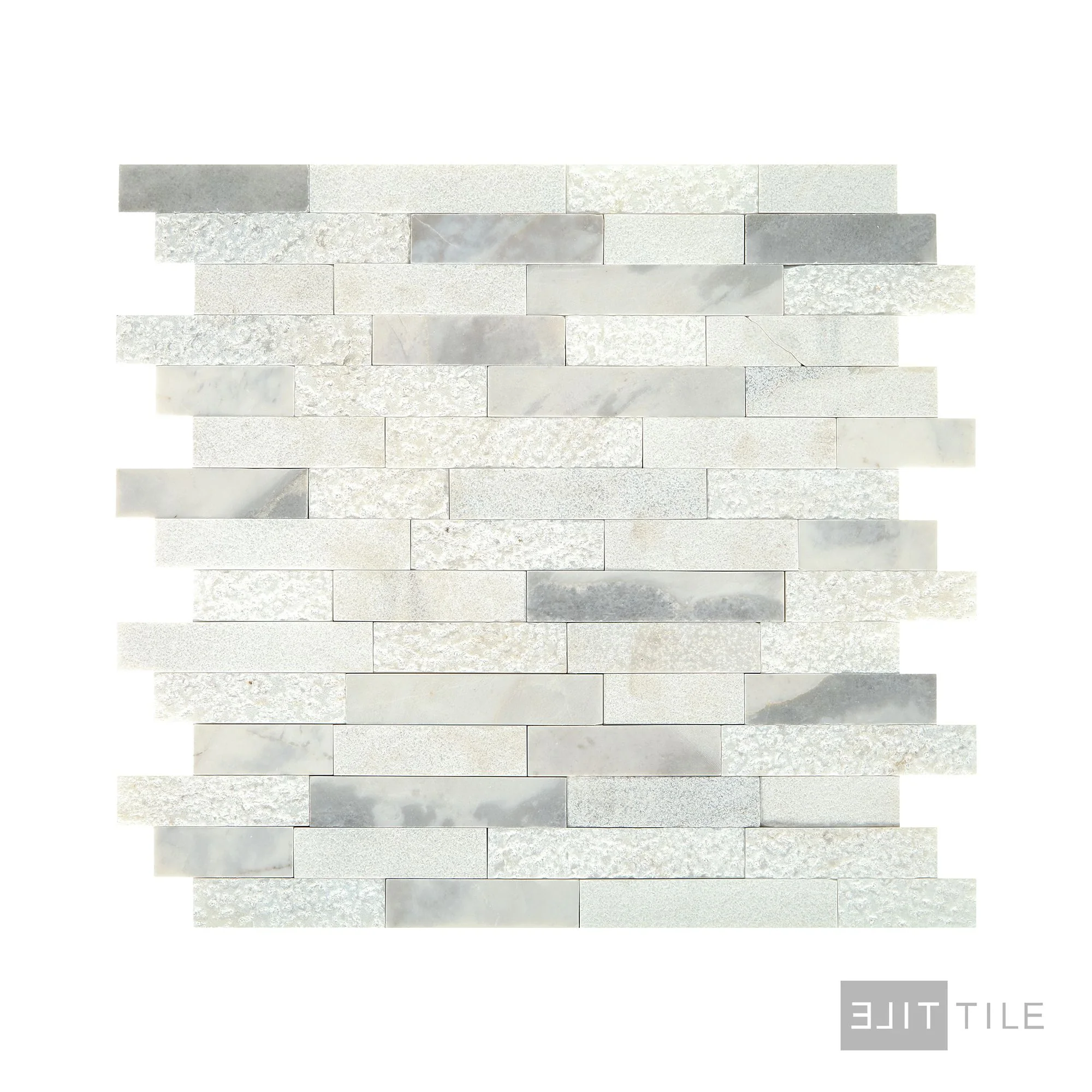 Minute Mosaix Natural Stone Mosaic 13X12 Stormy Mist - Image 3