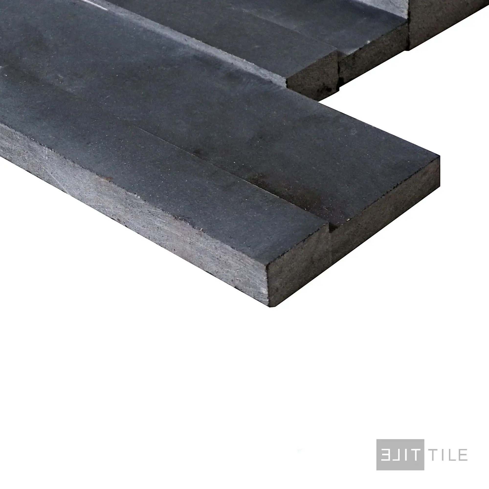 Modern Ledgestone Ledger Panel 6X24 Basalt Black Natural - Image 3