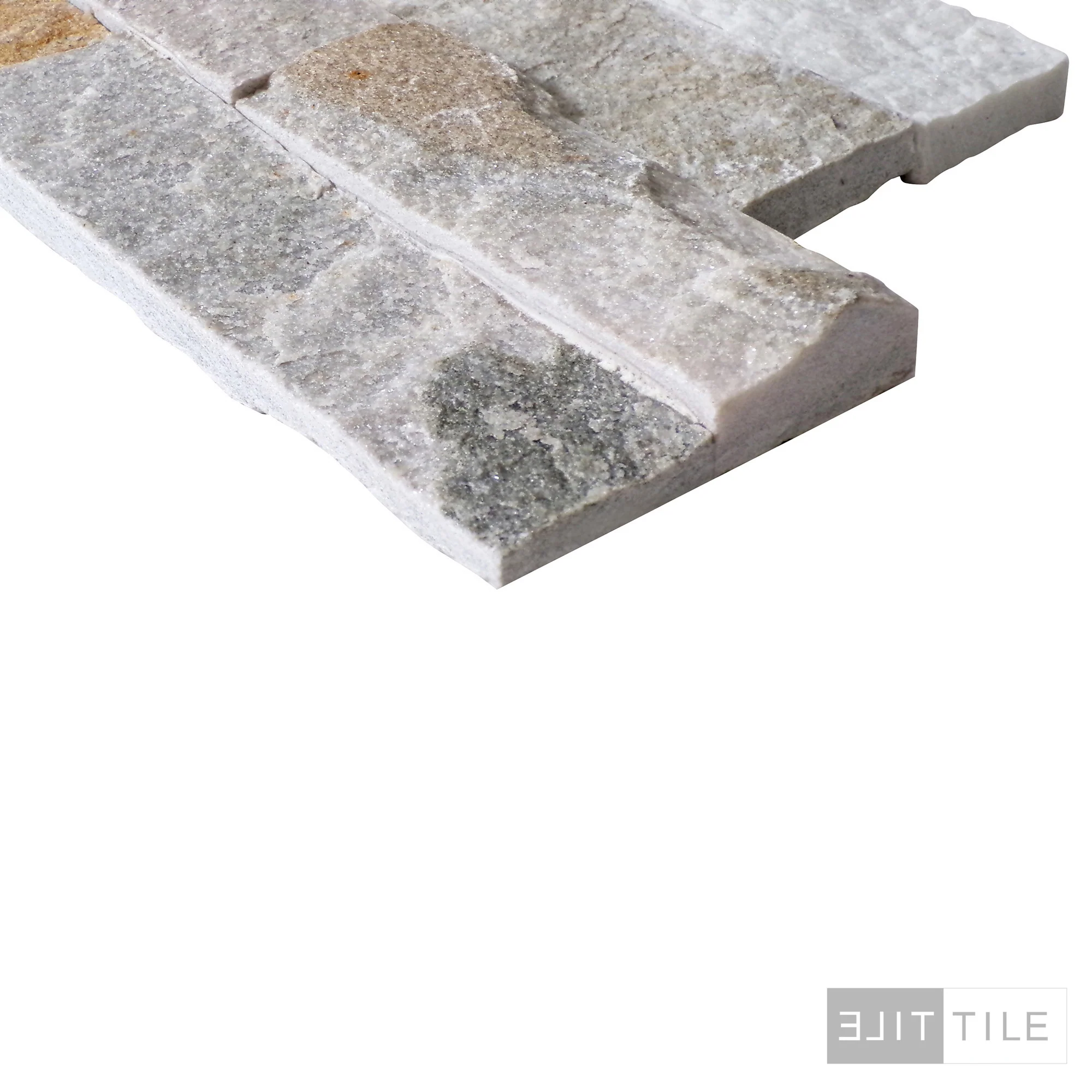 Natural Splitface Stackstone Panels 6X24 Desert Honey Natural - Image 3