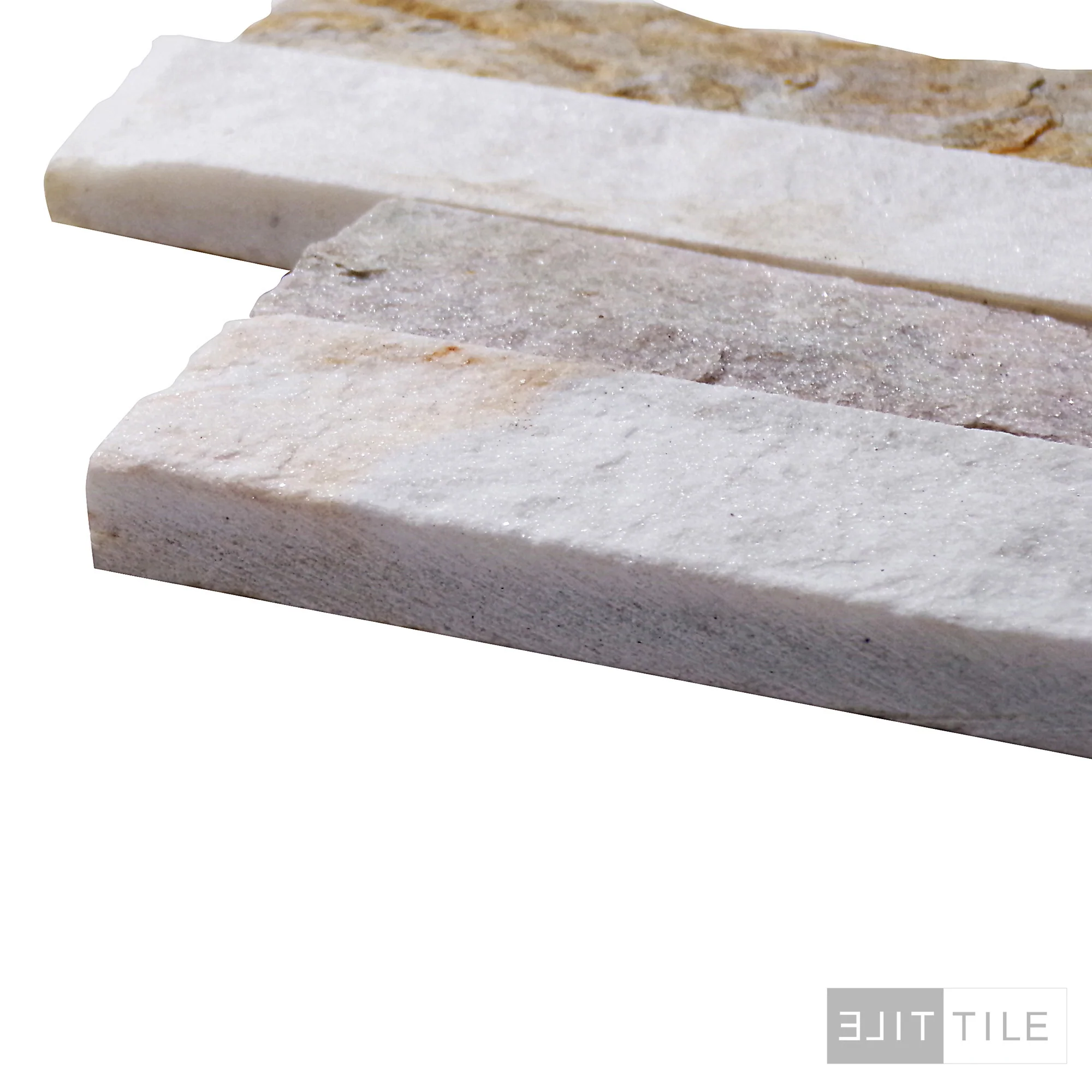 Natural Splitface Stackstone Panels 6X24 Desert Honey Natural - Image 4