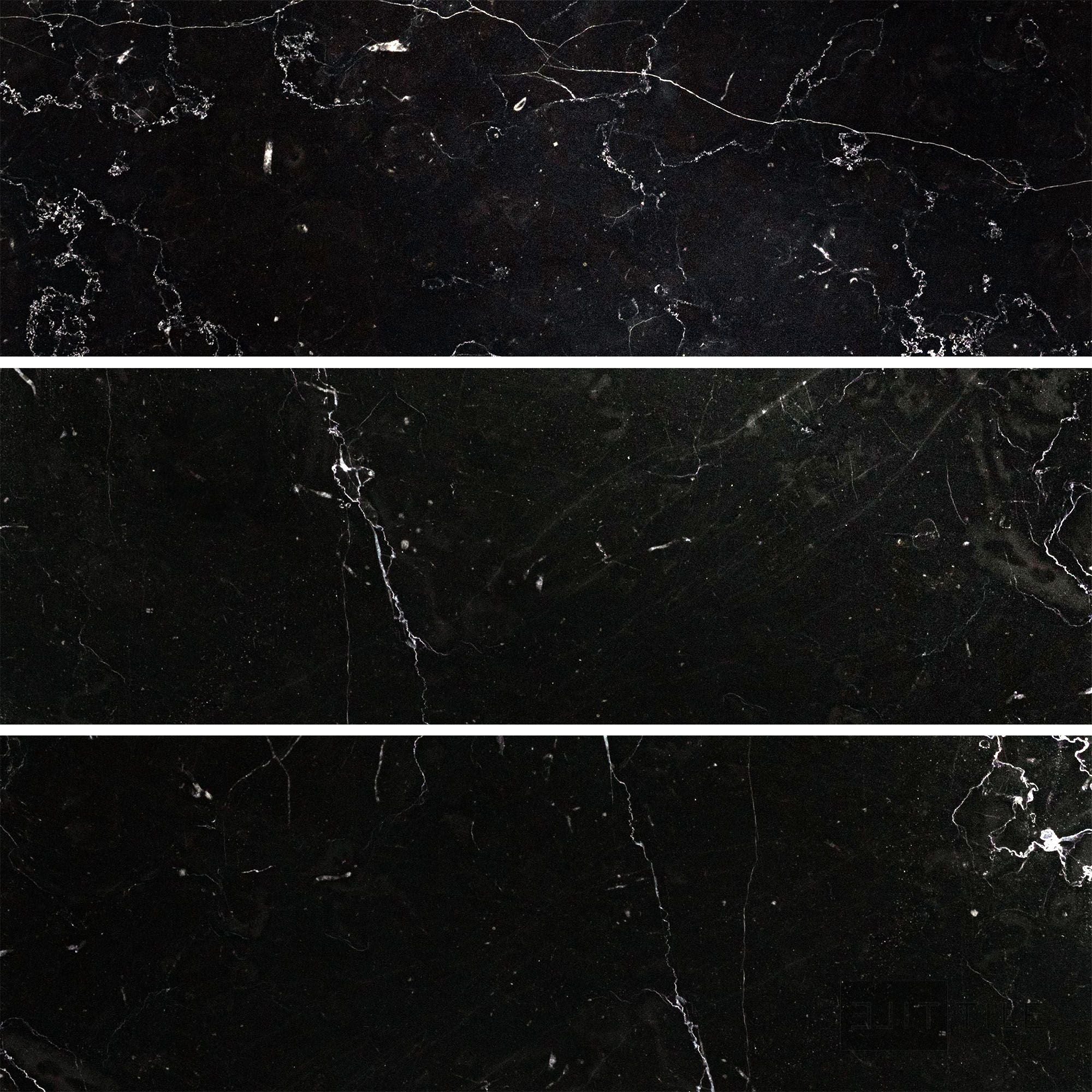 Negro Marquina Marble 4X12 Polished
