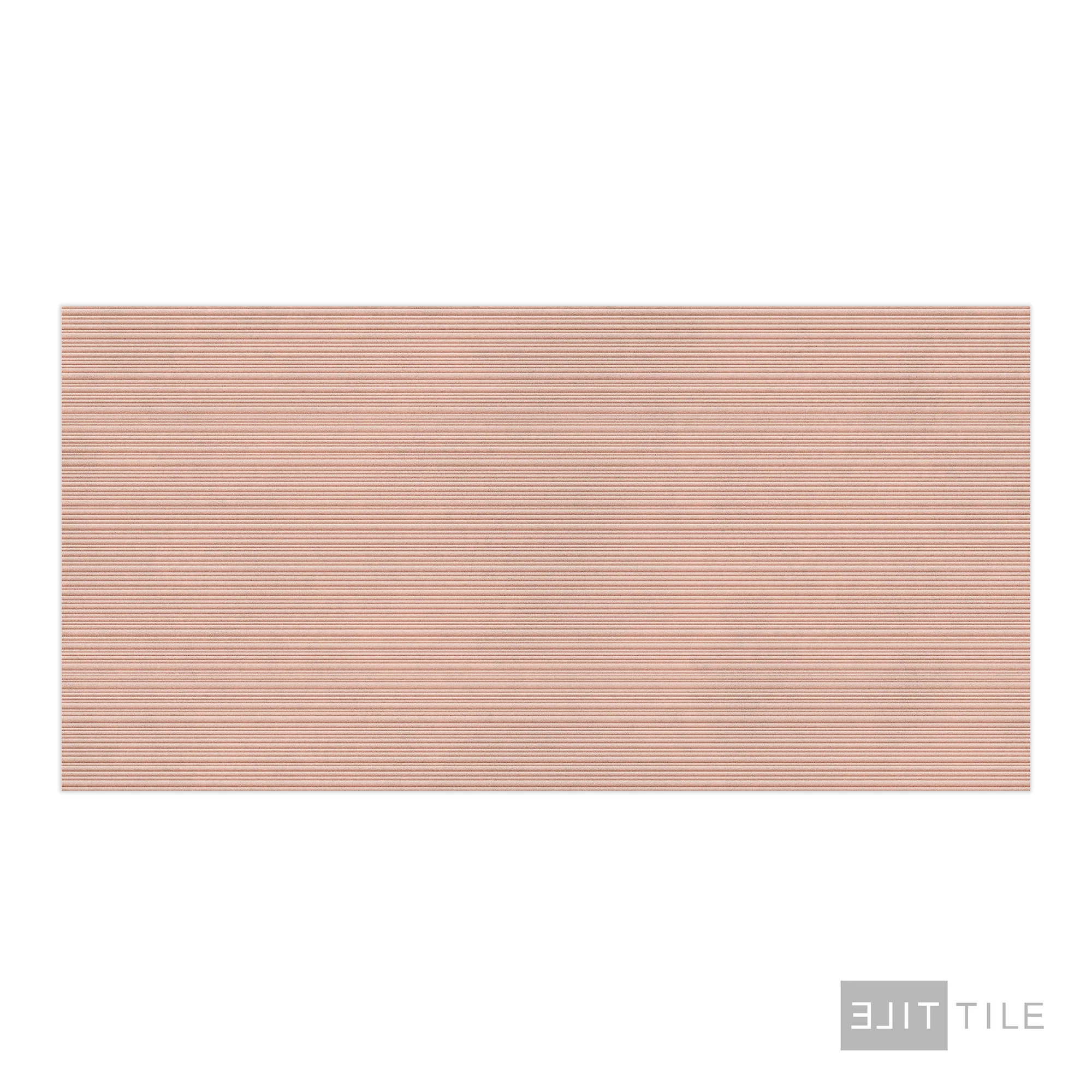 Nuances Ribbed 24X48 Rose - Image 3