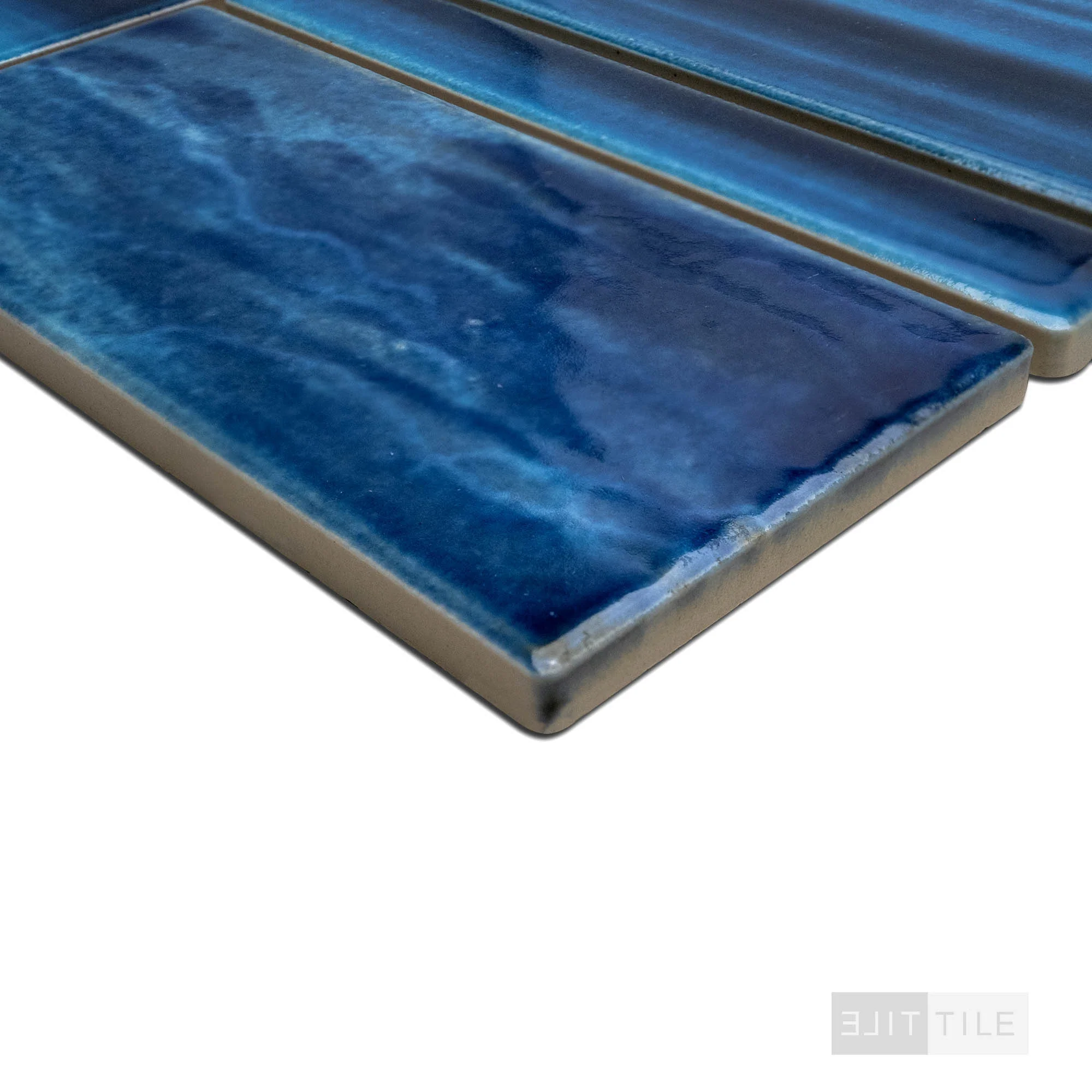 Omega Randomblock Rectangle Blue Horizon Glossy Mosaic - Image 4