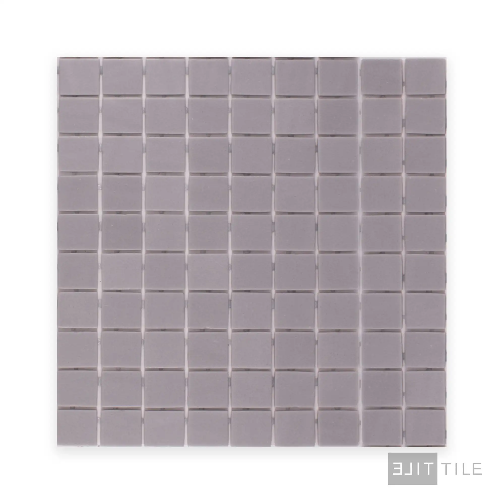 Natureglass Pool Rated Square Glass Mosaic 12X12 Malla Grey Glossy - Image 3