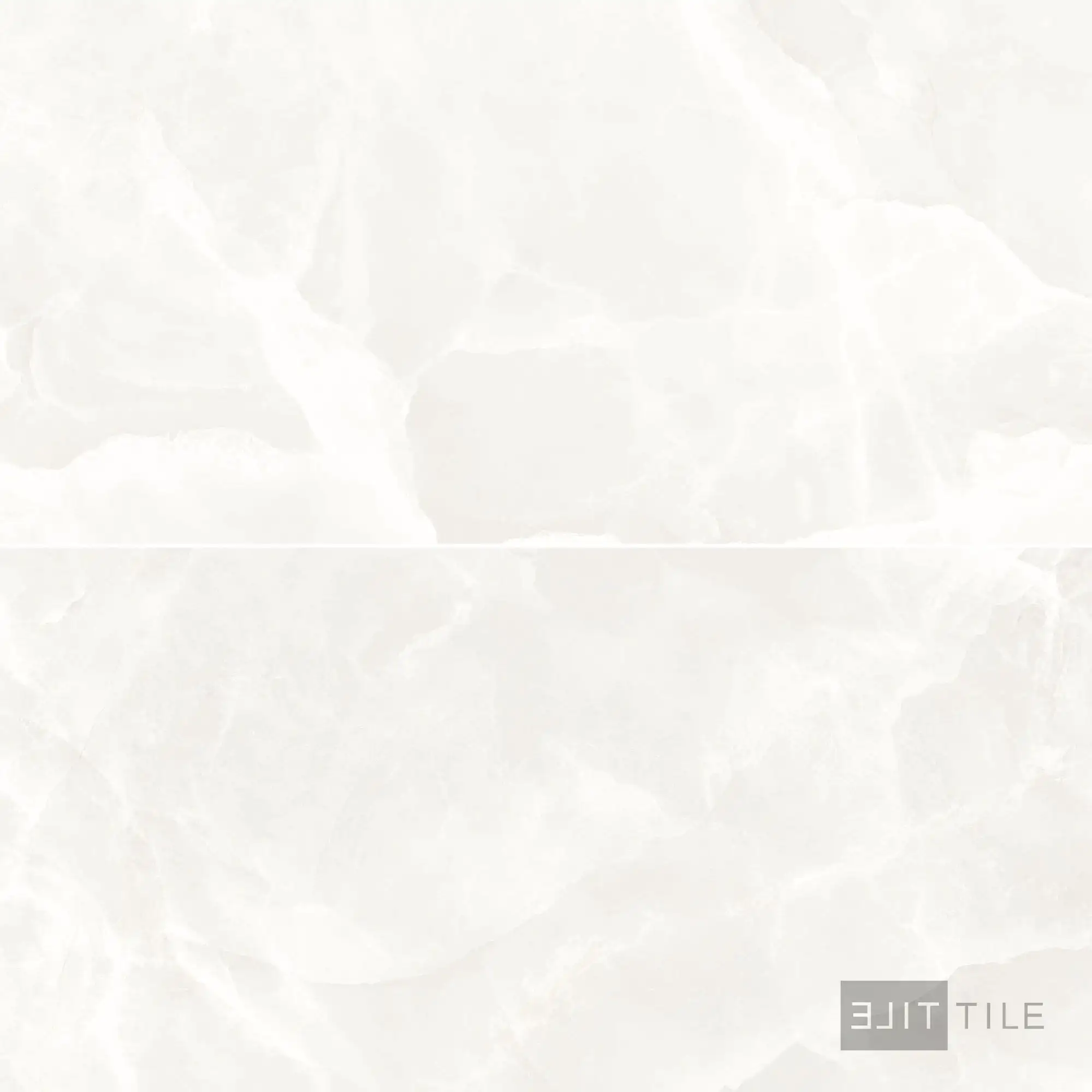 Onyx Porcelain Large Format Field Tile 24X48 White Polished