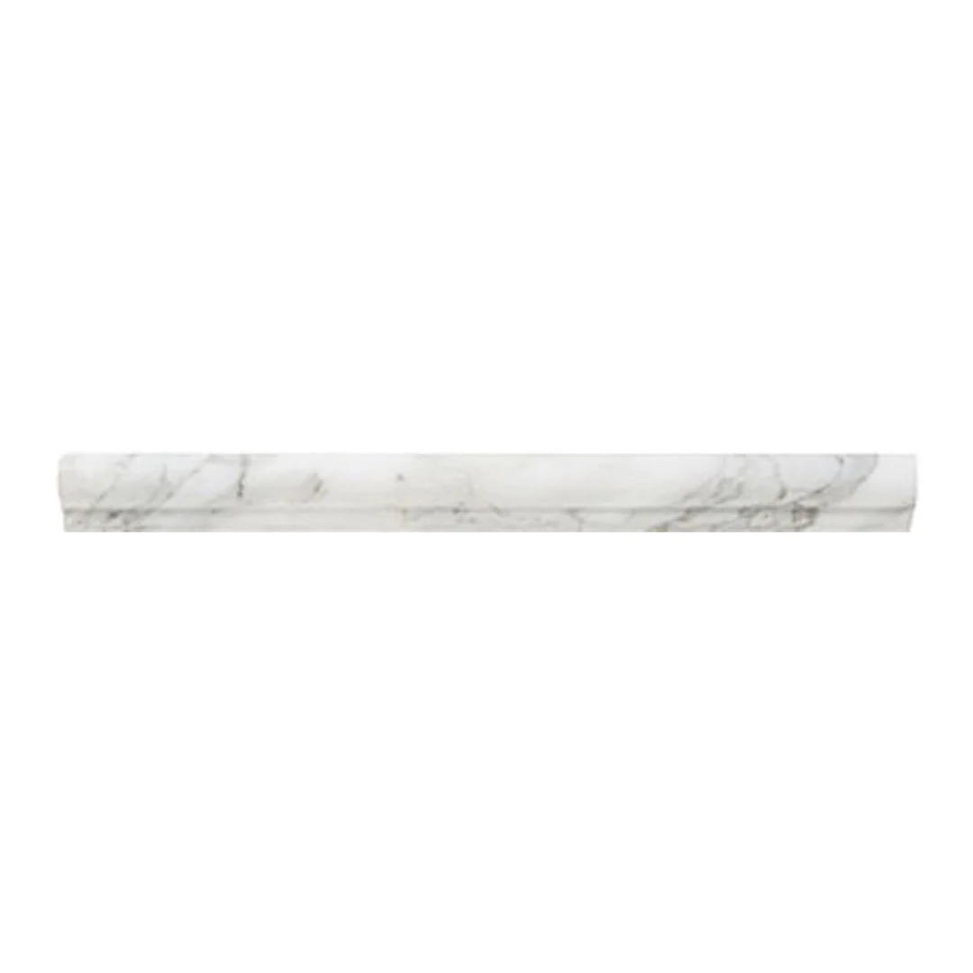 Opus Anticato Trim 1-1/4X12 Calacatta Honed