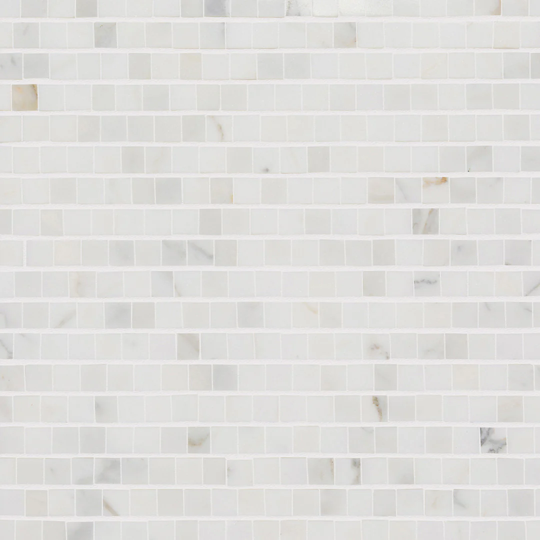 Opus Anticato Square Mosaic 12X12 Calacatta Honed