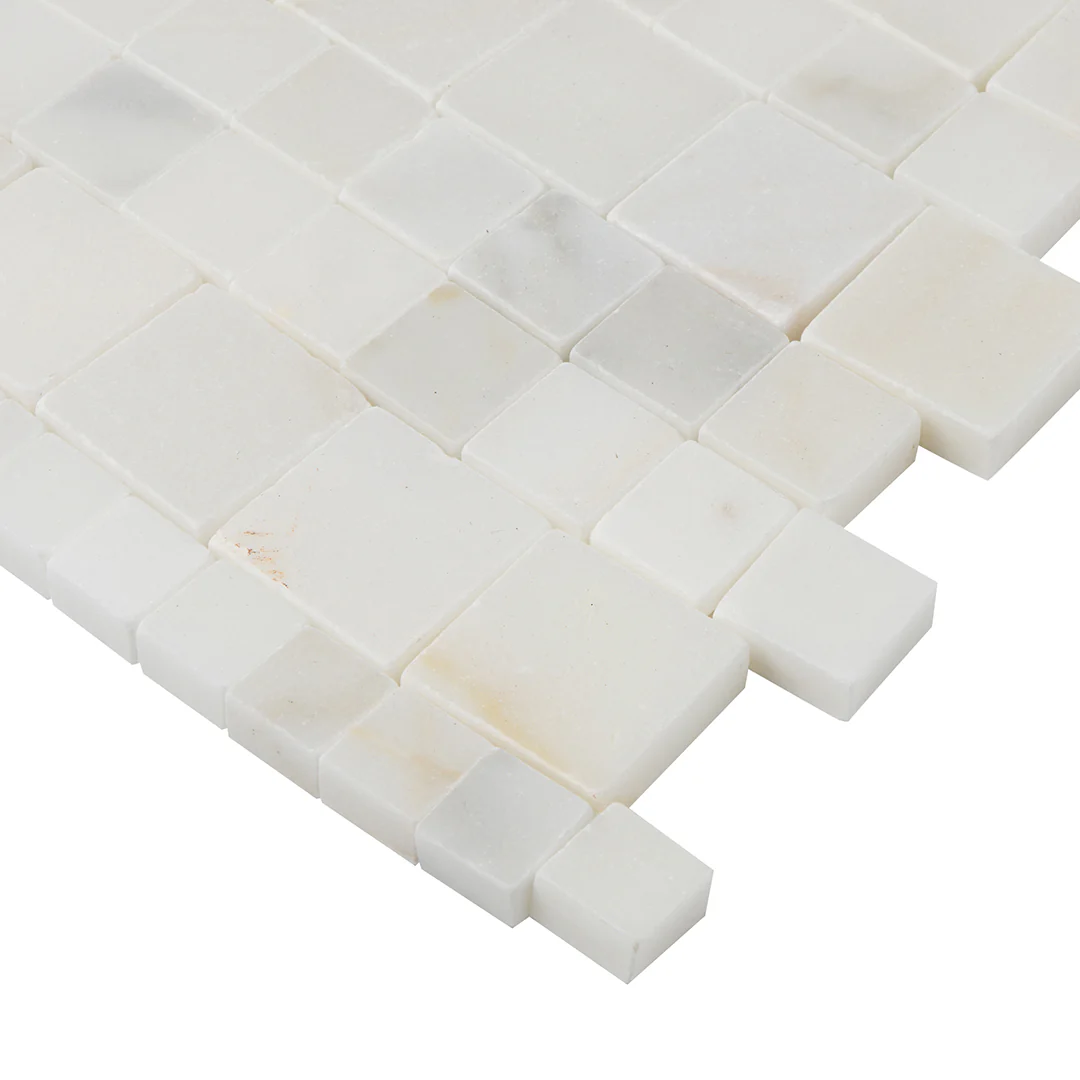 Opus Anticato Mosaic 14X16 Calacatta Honed - Image 3