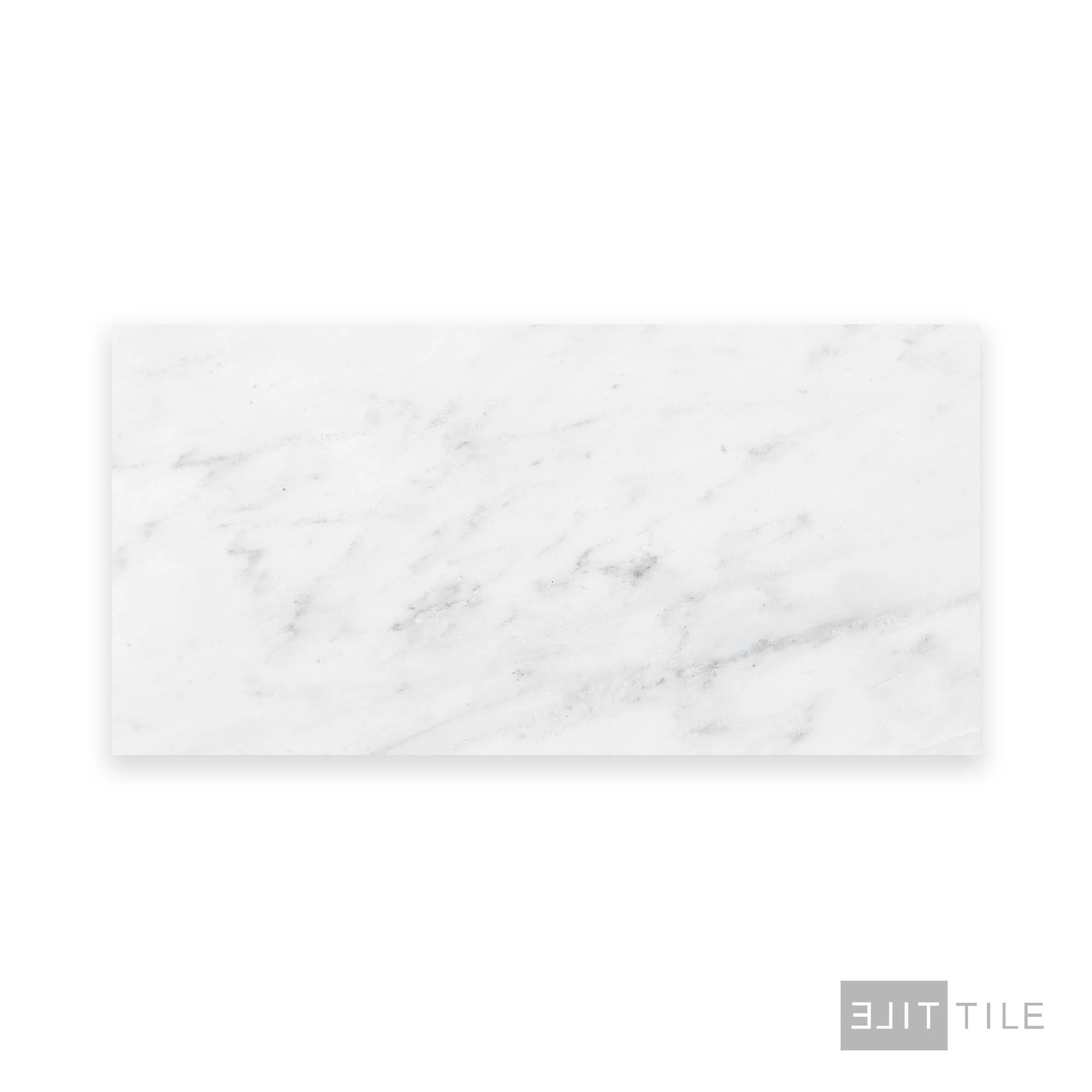 Oriental White Marble 6X12 Honed - Image 3