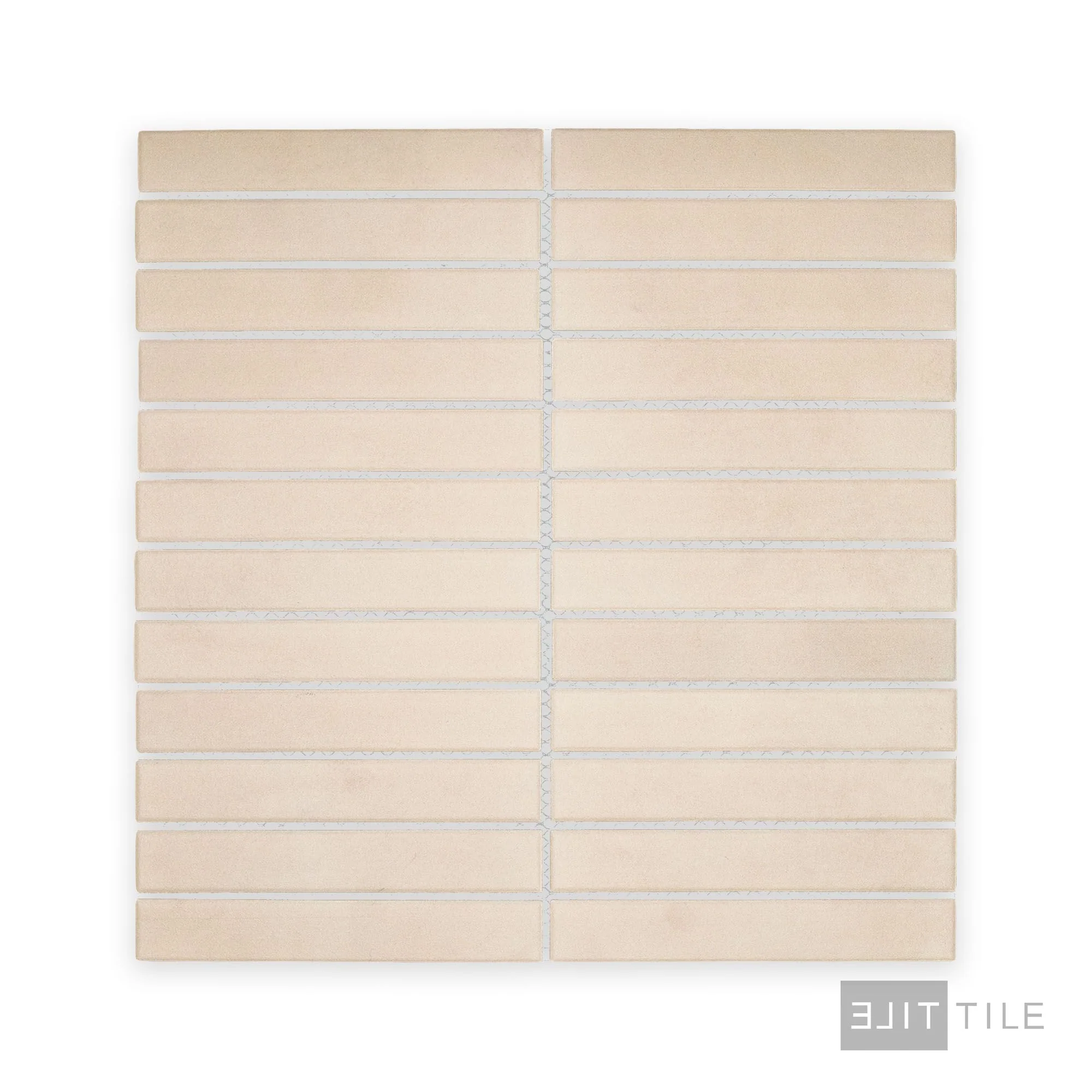 Passaggi 1X6 Grid Mosaic 12X12 Beige Matte - Image 2
