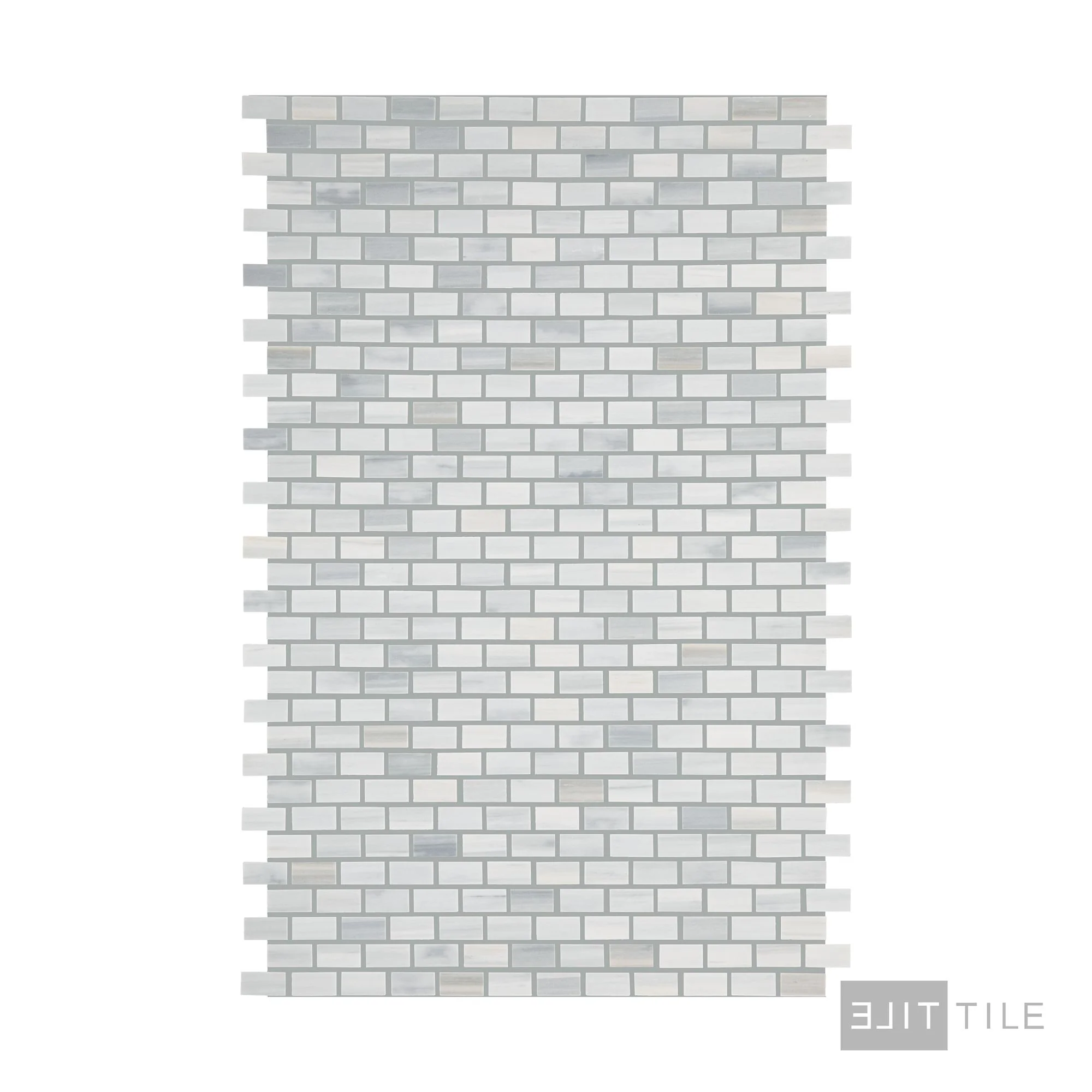 Perfit Mosaix 0.5X1 Natural Stone Mosaic 18X12 Grey Palissandro Polished - Image 3